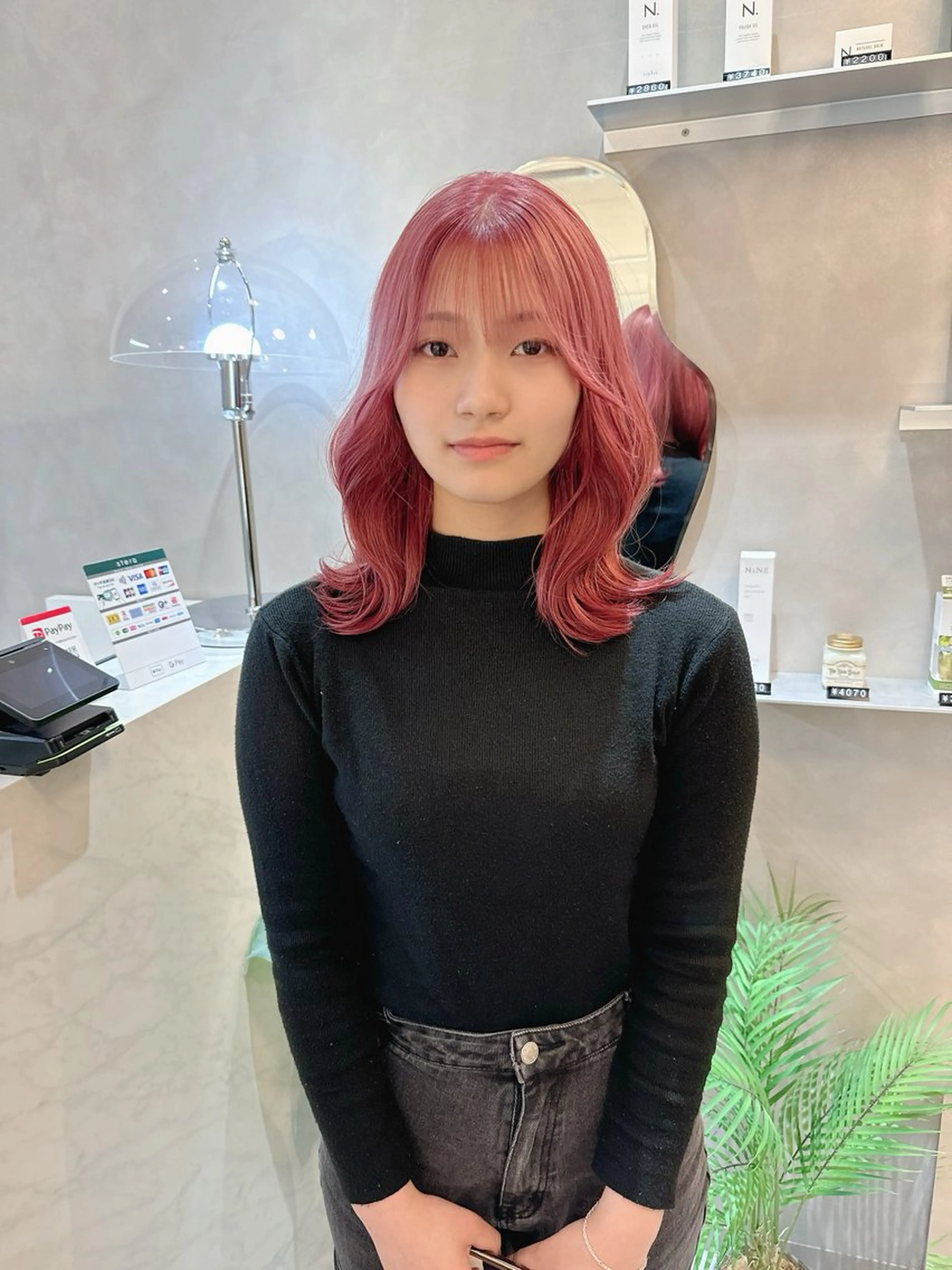 セミロング カラー Tink　天神店所属・今村賢治/メンズ/ レイヤー✨艶カラーのヘアスタイル