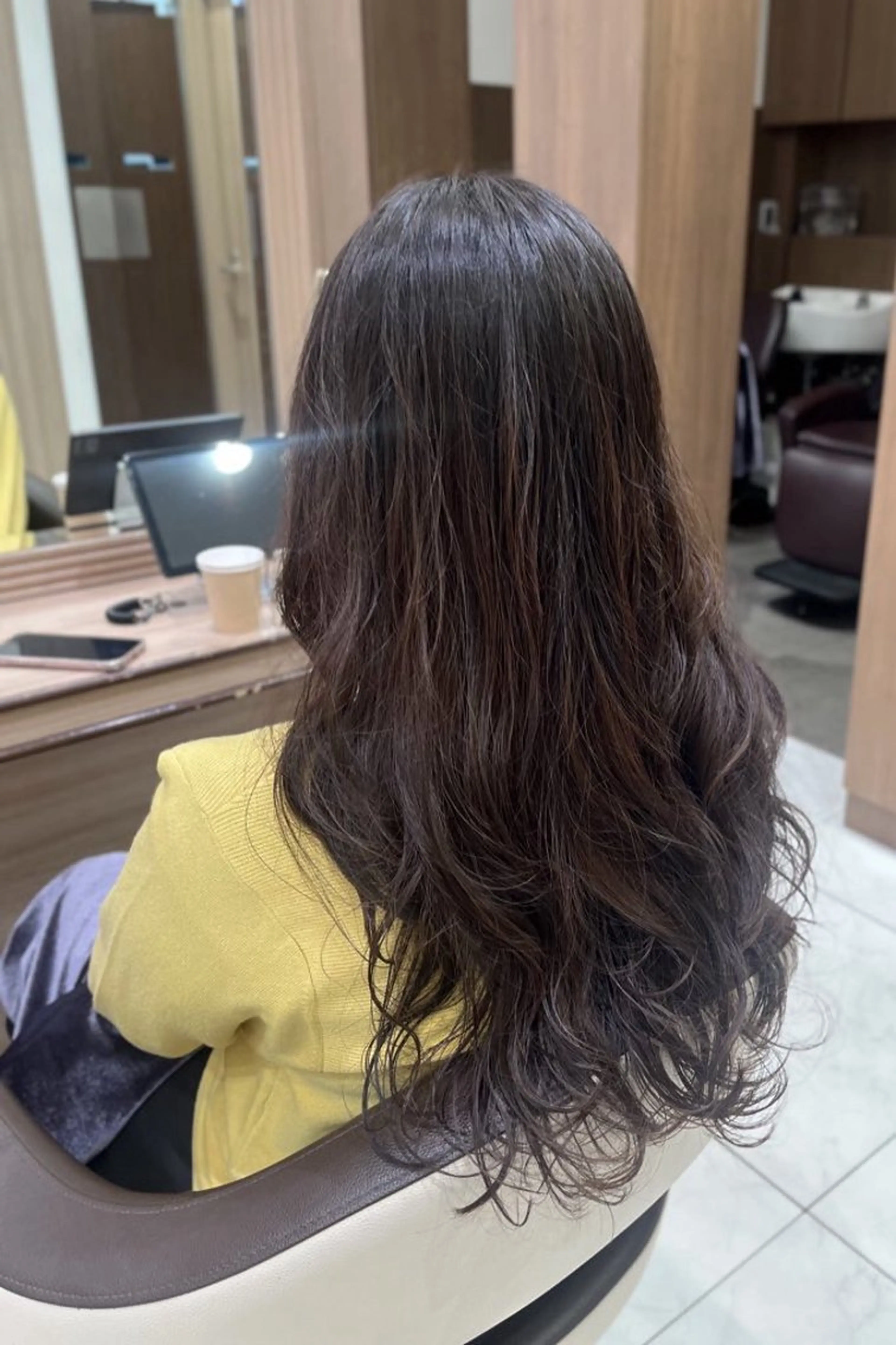 パーマ Ash 新小岩 🐈‍⬛中溝有紗🎀のヘアスタイル