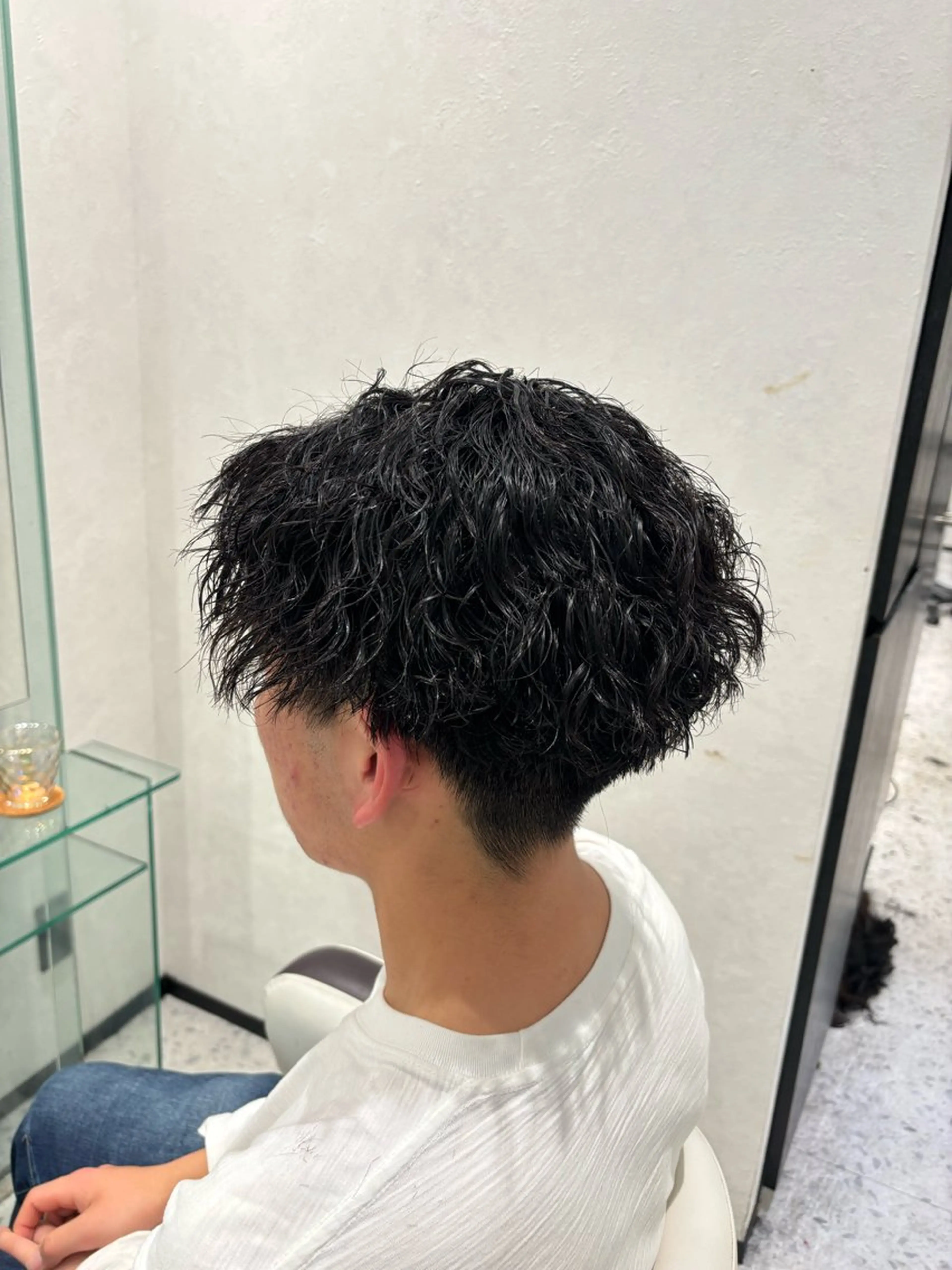 パーマ メンズ LOUIMADNA栄所属・新規指名比率No.1 メンズパーマ/二村のヘアスタイル