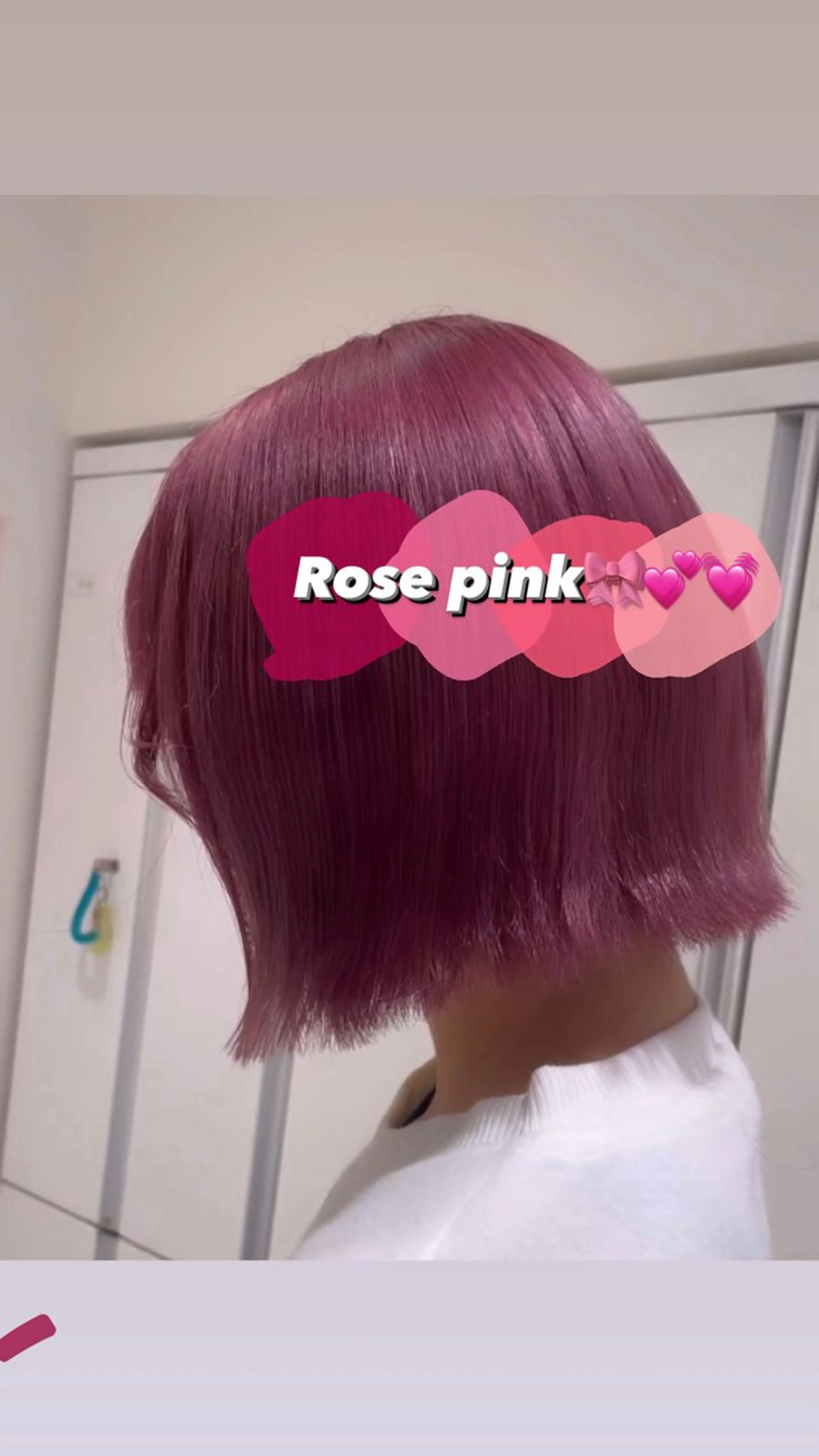 ミディアム カラー Wカラー🎀/ 韓国風/TOMOMIのヘアスタイル