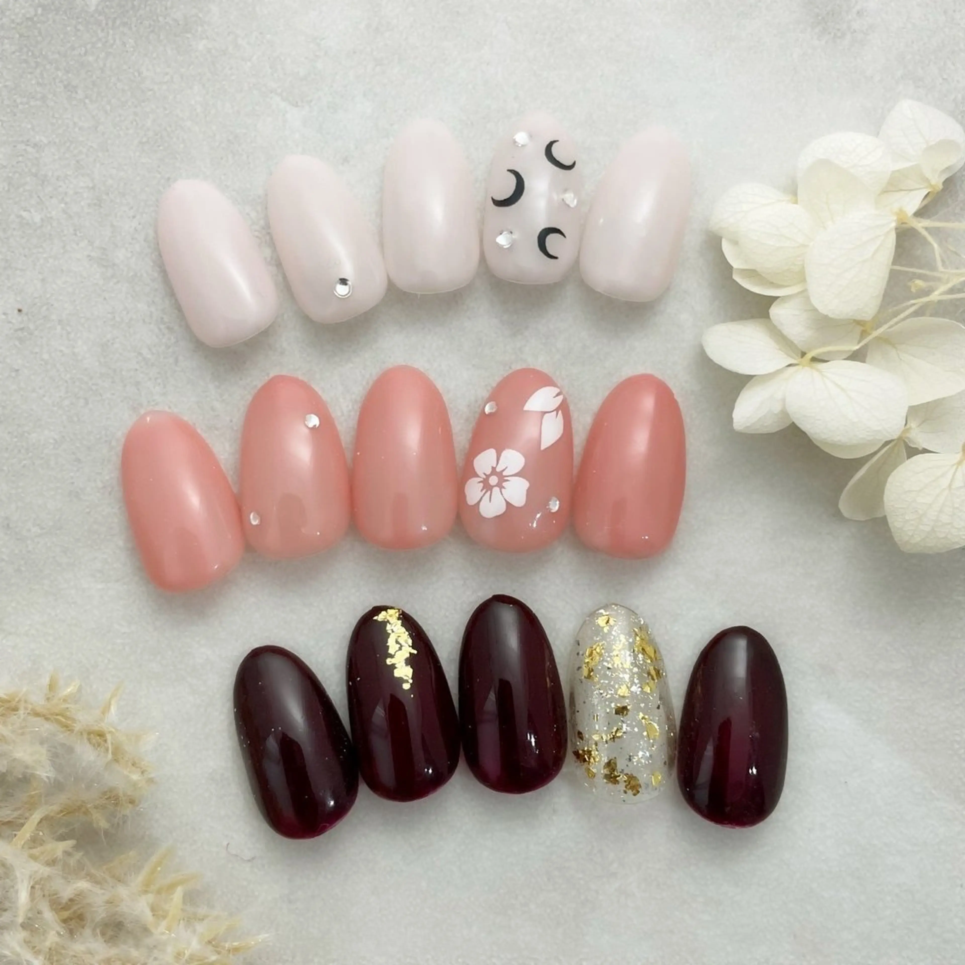 ネイル アピュレ モデル募集のネイルデザイン