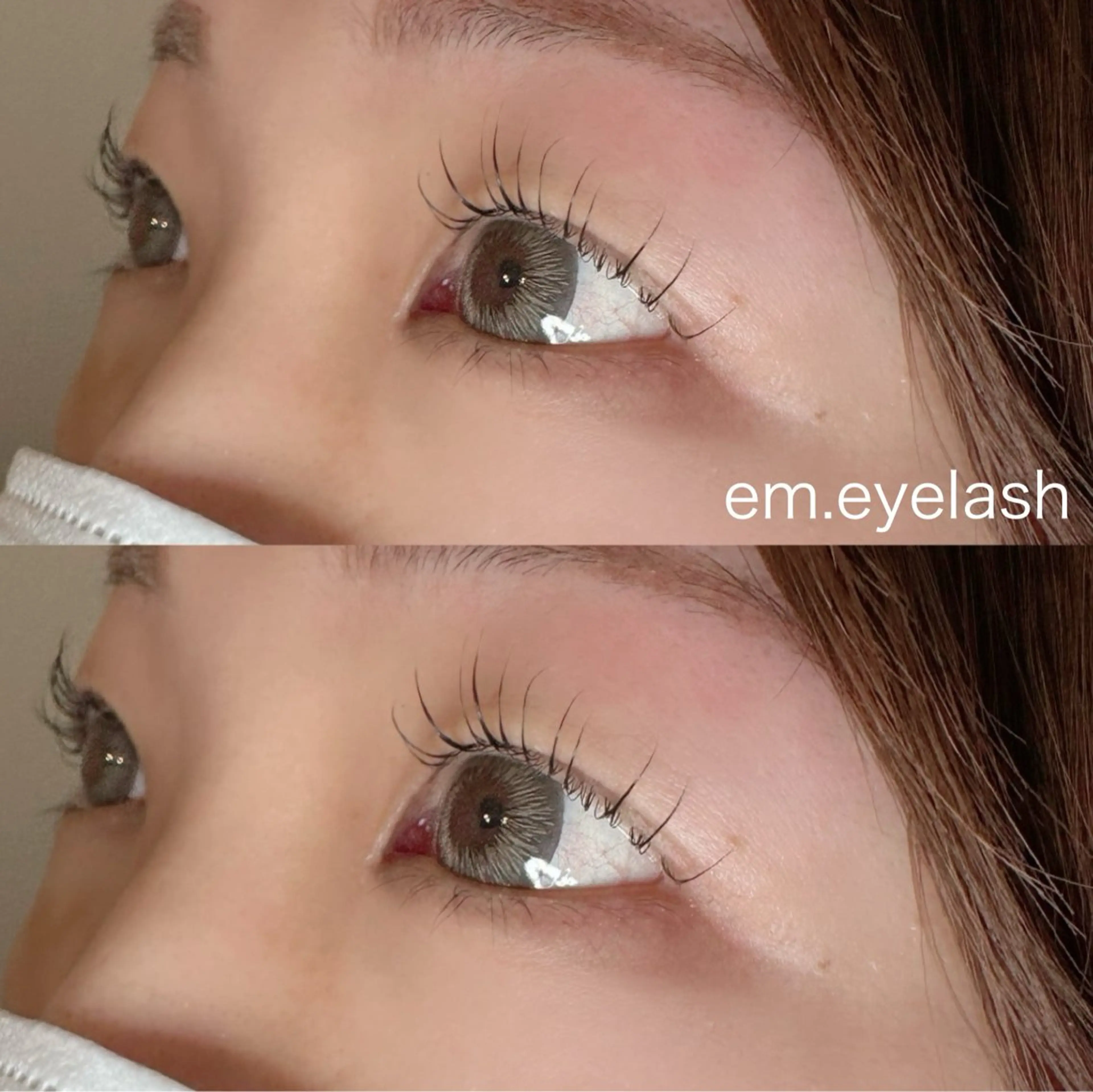 まつ毛パーマ【アイシャンプー＋ダメージケア美容液トリートメント＋クリアコーティング付き】の写真