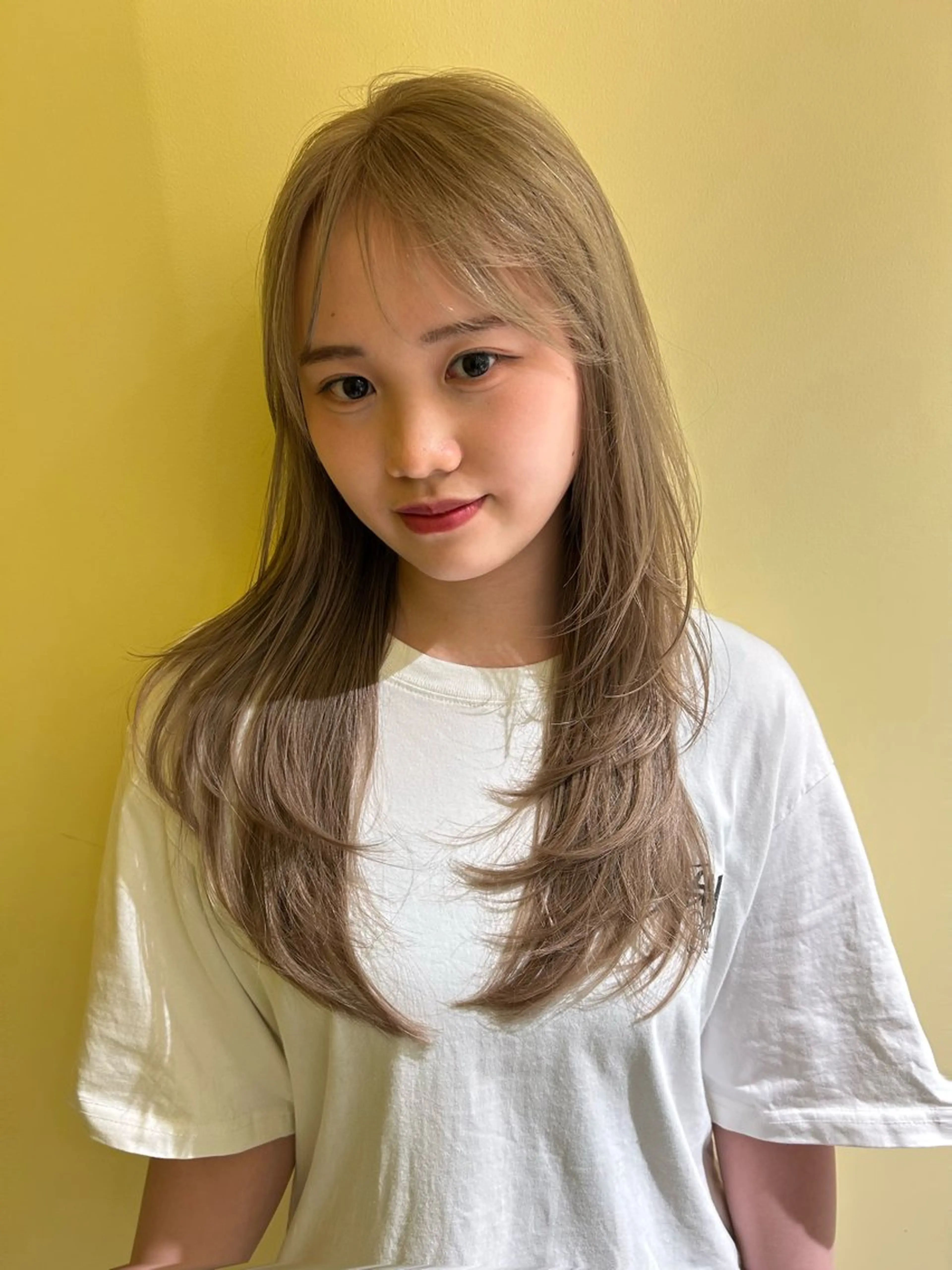 ロング カラー ヘアカラー land所属・透明感カラー/レイヤ ー🌙Honokaのヘアスタイル