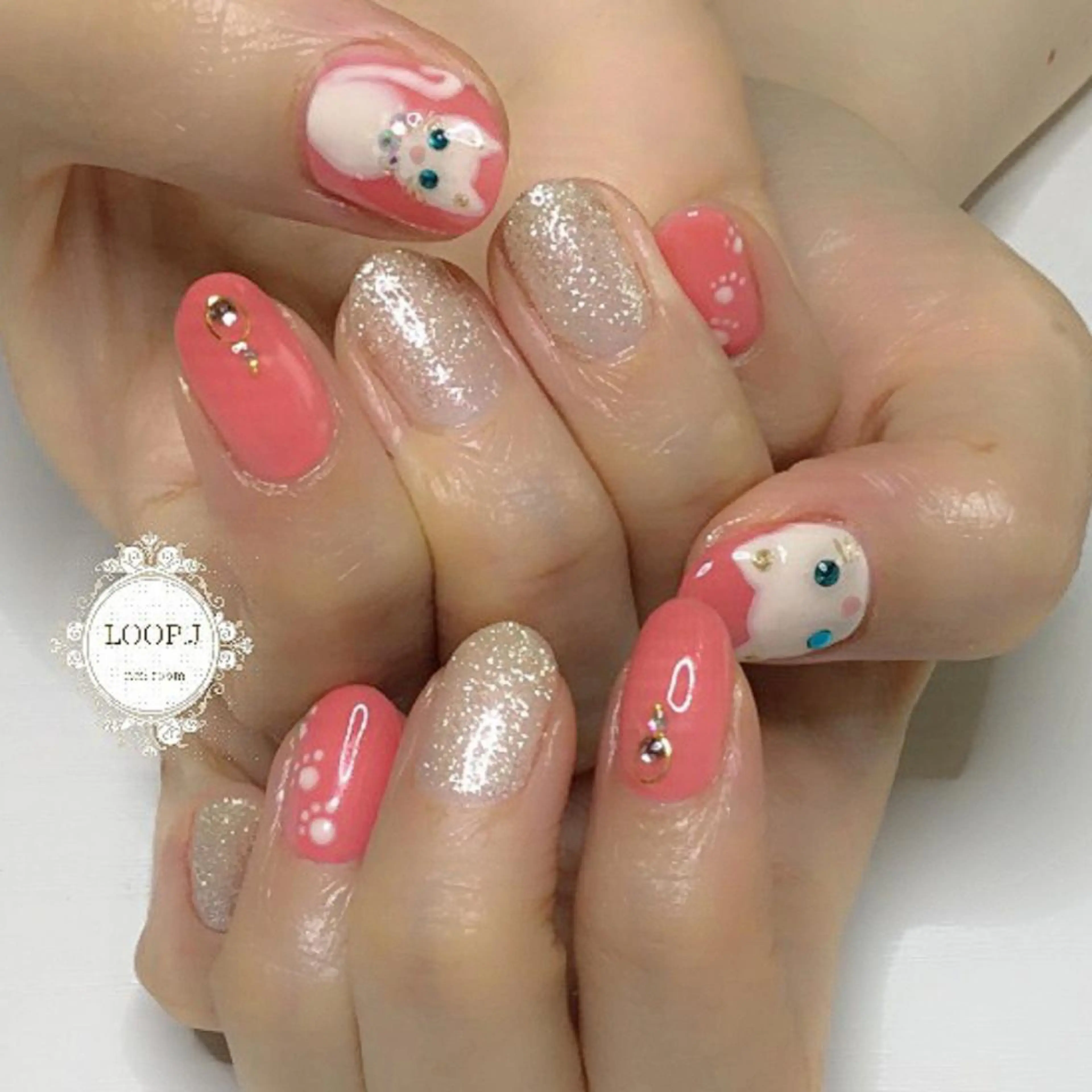 ネイル おおくぼ めぐみのネイルデザイン