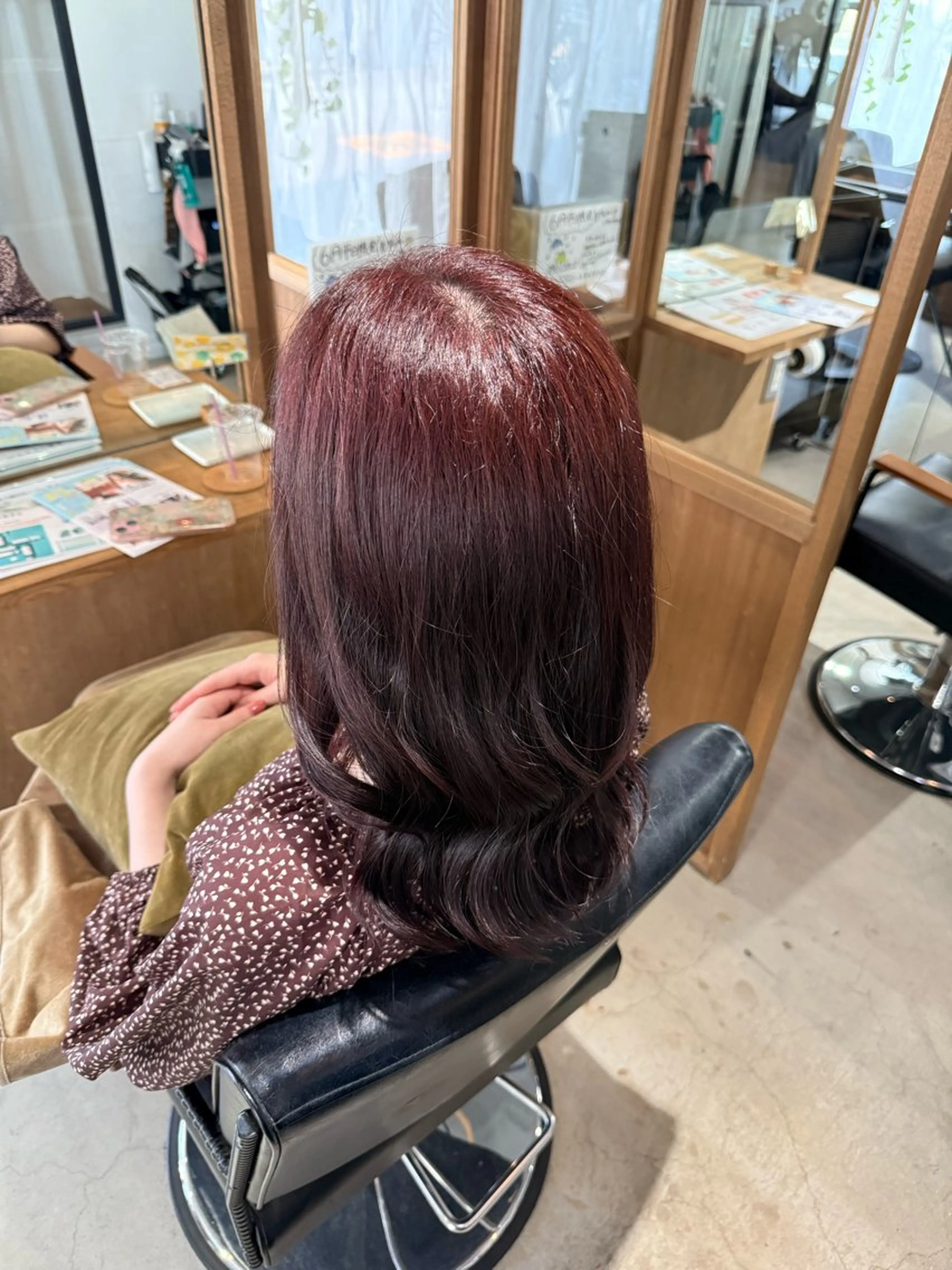 カラー ピンクカラー ヘアカラー FERIA池田/ 大達咲月のヘアスタイル