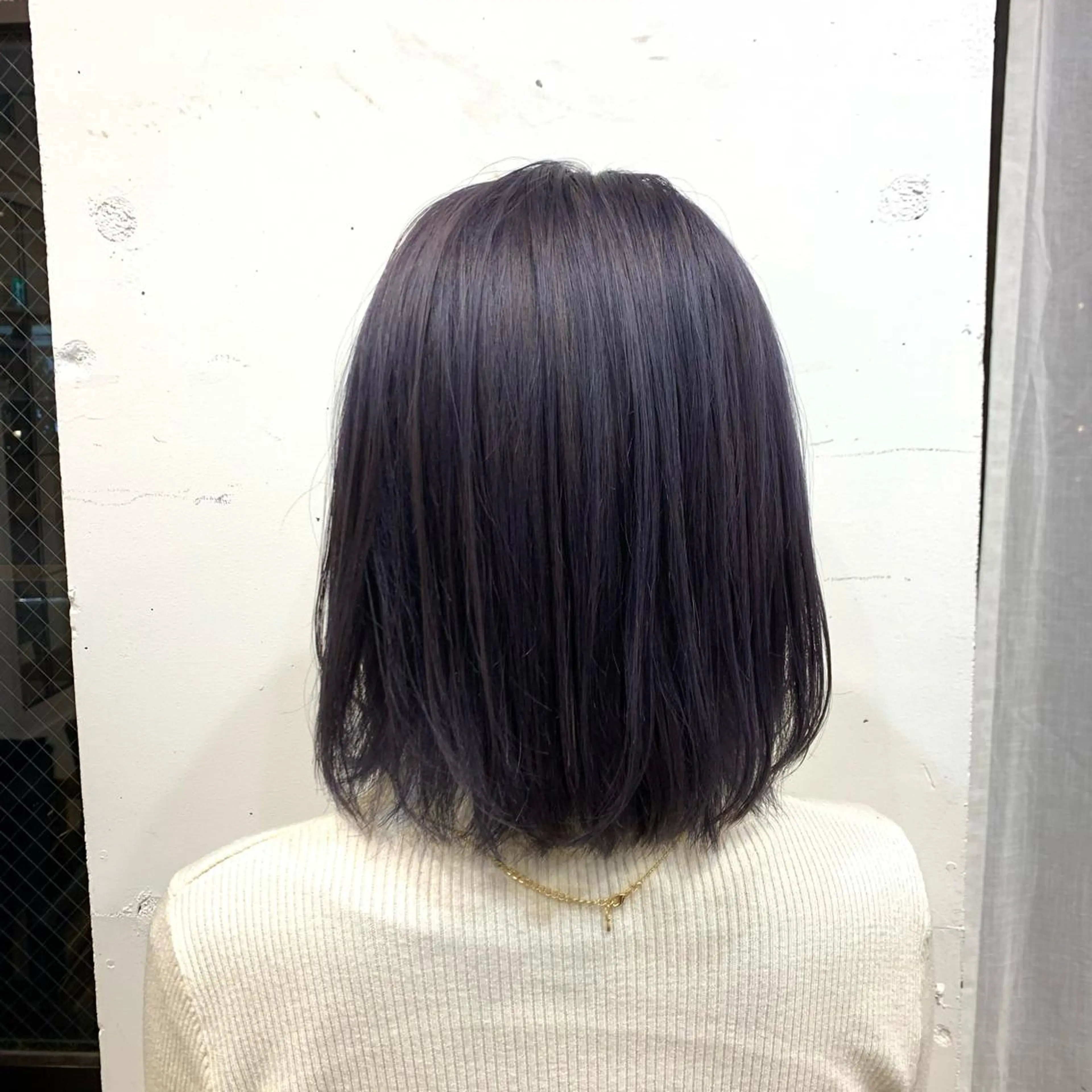 セミロング カラー まろやかカラー🤎 みなとまほのヘアスタイル