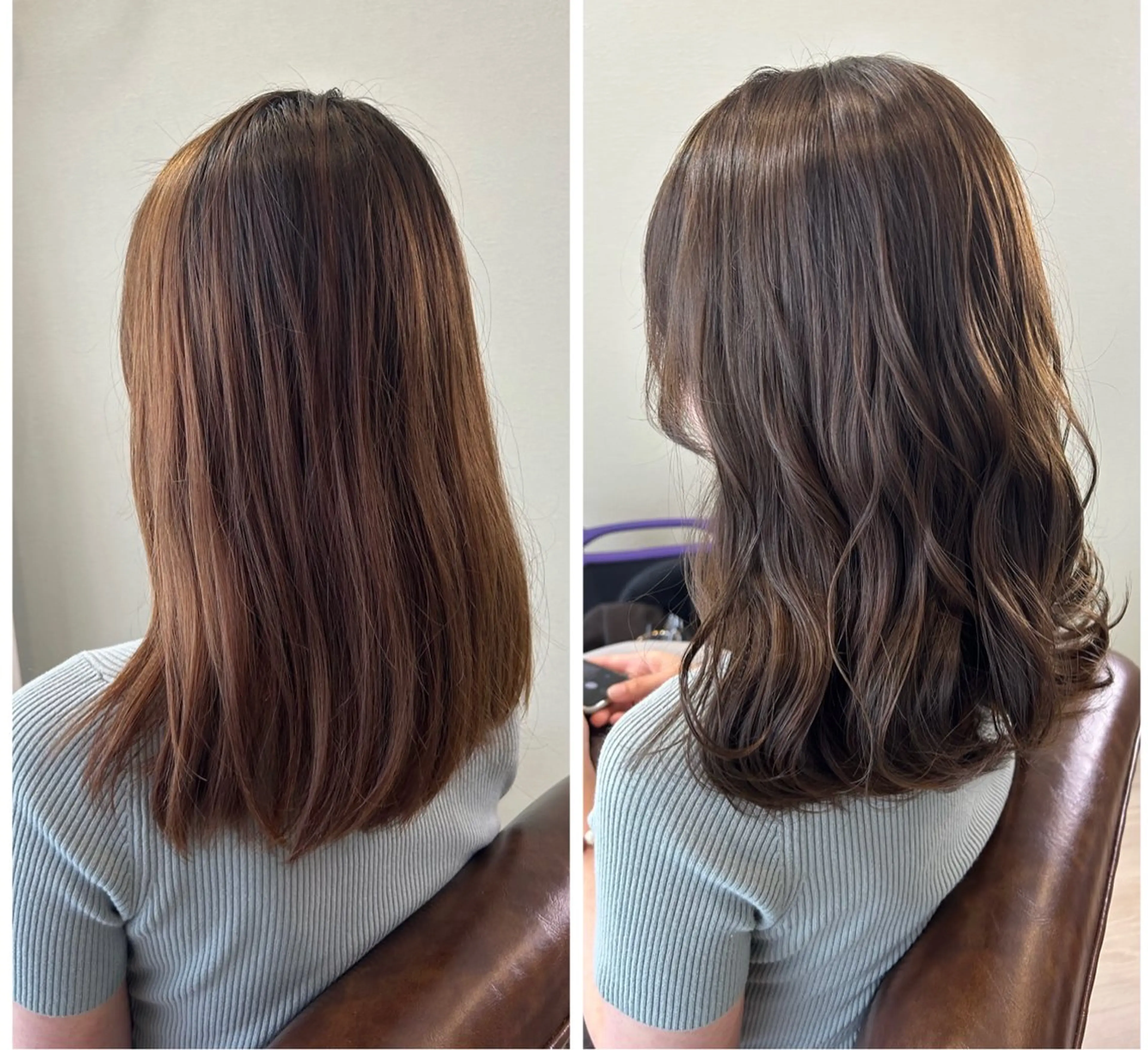 シルクケラチンカラー　髪のゴワつきが気になる方へおすすめ。シルク成分で、柔らかくしっとりなめらかな質感が特徴です。の写真