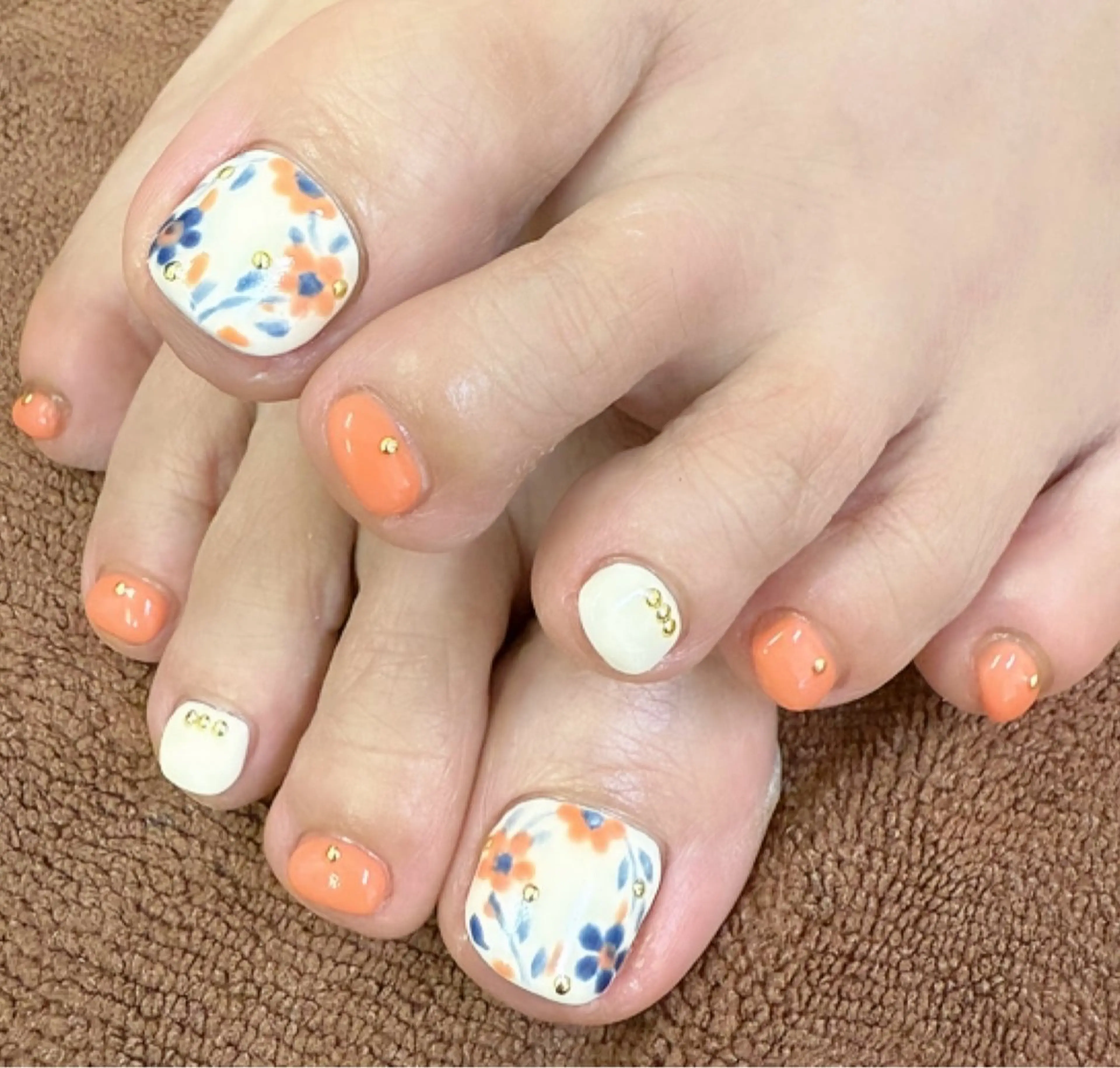 ネイル フットネイル 上福岡 らんらんのネイルデザイン