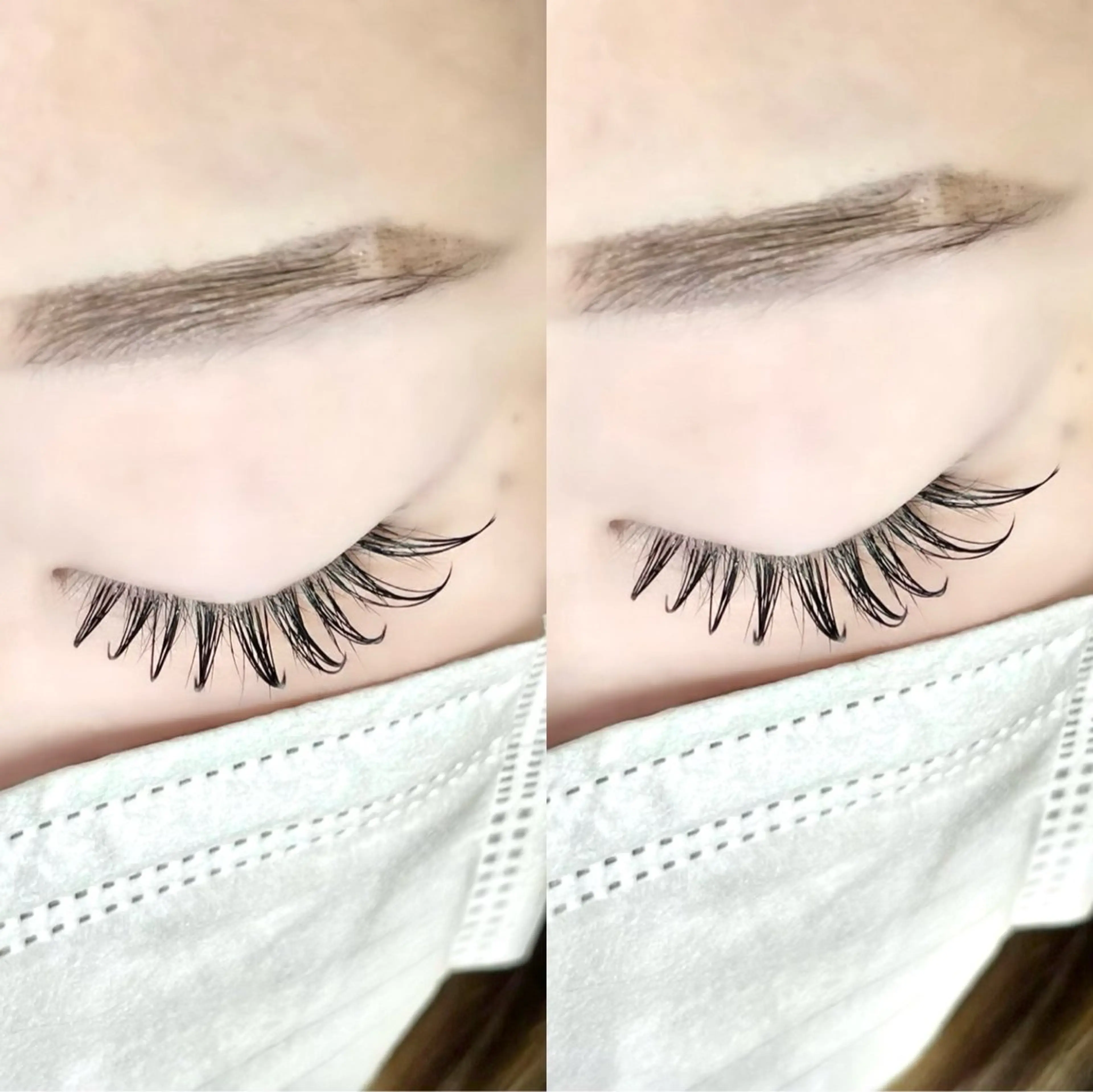 【12/25限定】《マツエク》フラットラッシュ100-120本（オフ込み）の写真