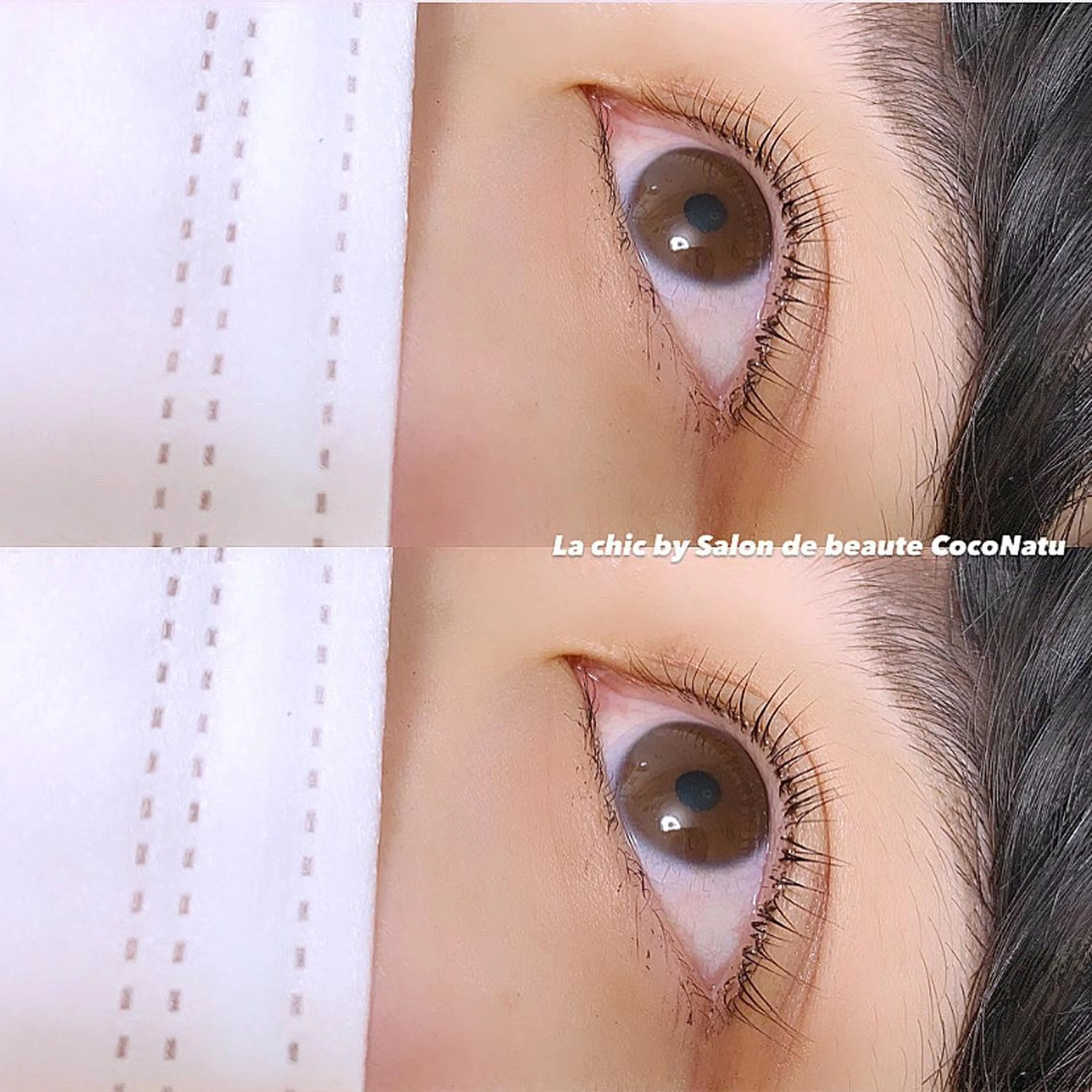 マツエク・マツパ パリジェンヌラッシュリフト マツパ Salon de beauté CocoNuts所属・MISAKI SAGAのマツエク・マツパデザイン