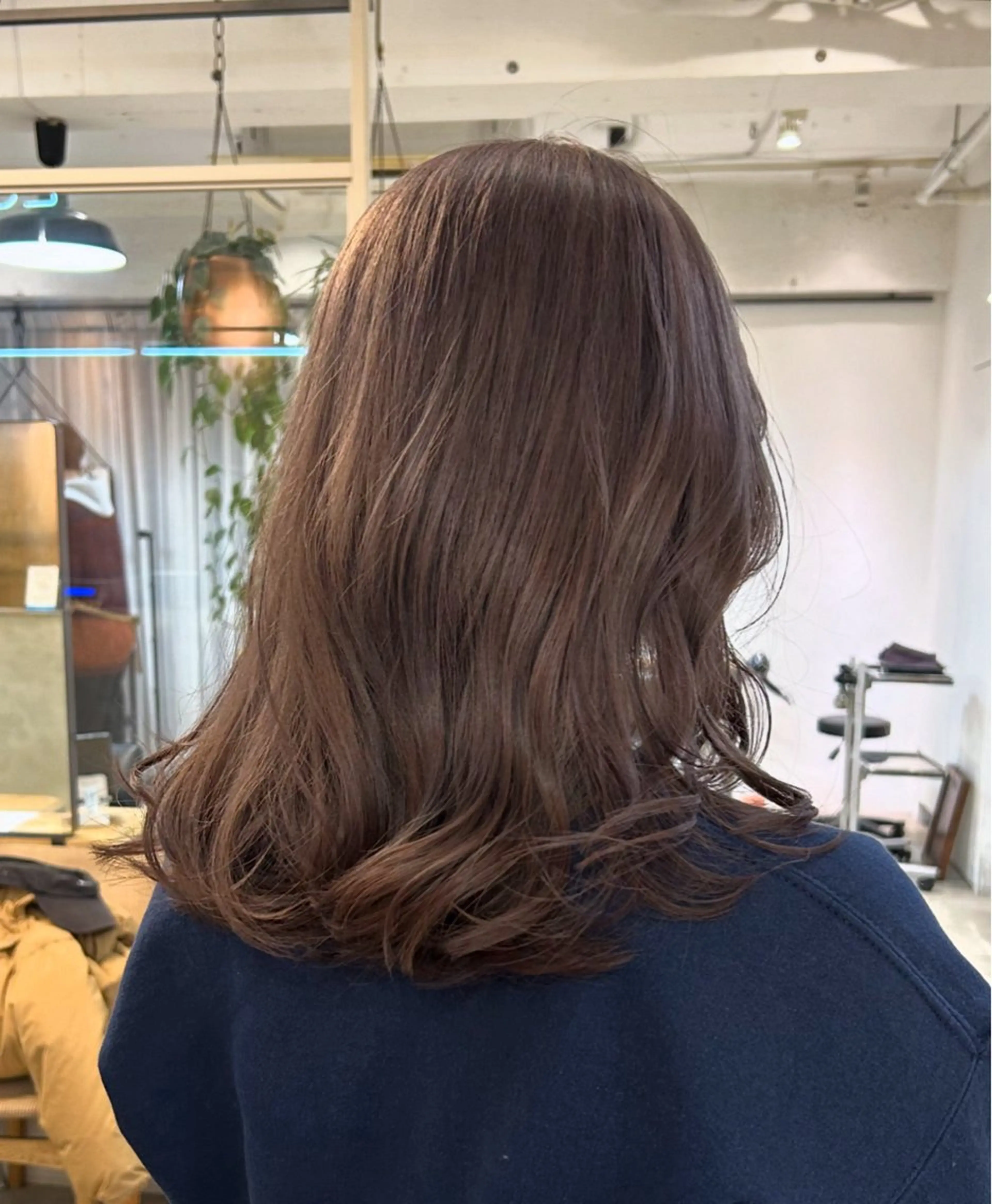 ミディアム カラー カット ヘアカラー じゅわっと暖色カラー 🍊Moemiのヘアスタイル