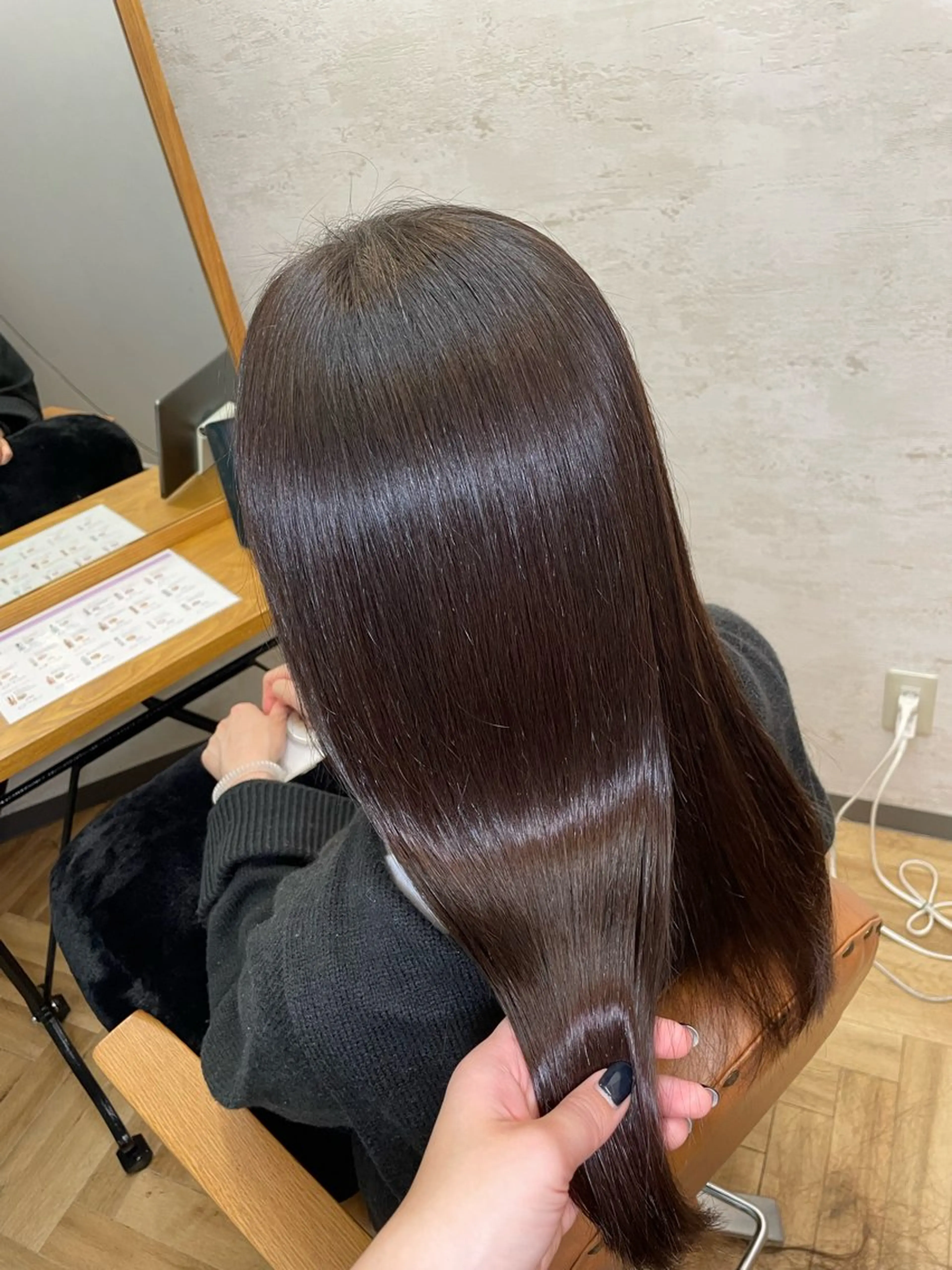 ロング 髪質改善 トリートメント トリートメント 高橋 芽衣のヘアスタイル