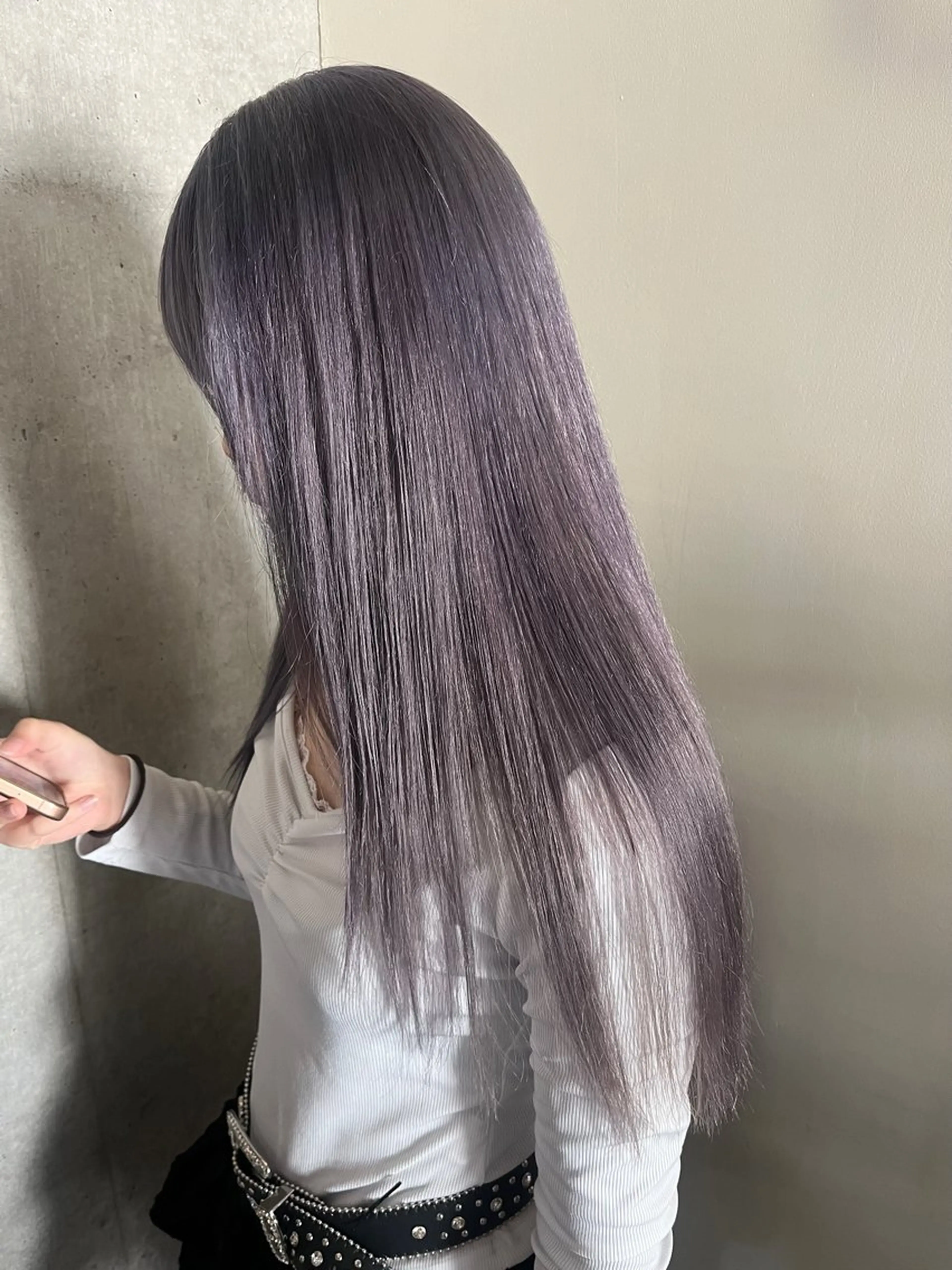 ロング カラー ヘアカラー 無料カット/ハイ トーンカラー/きらのヘアスタイル