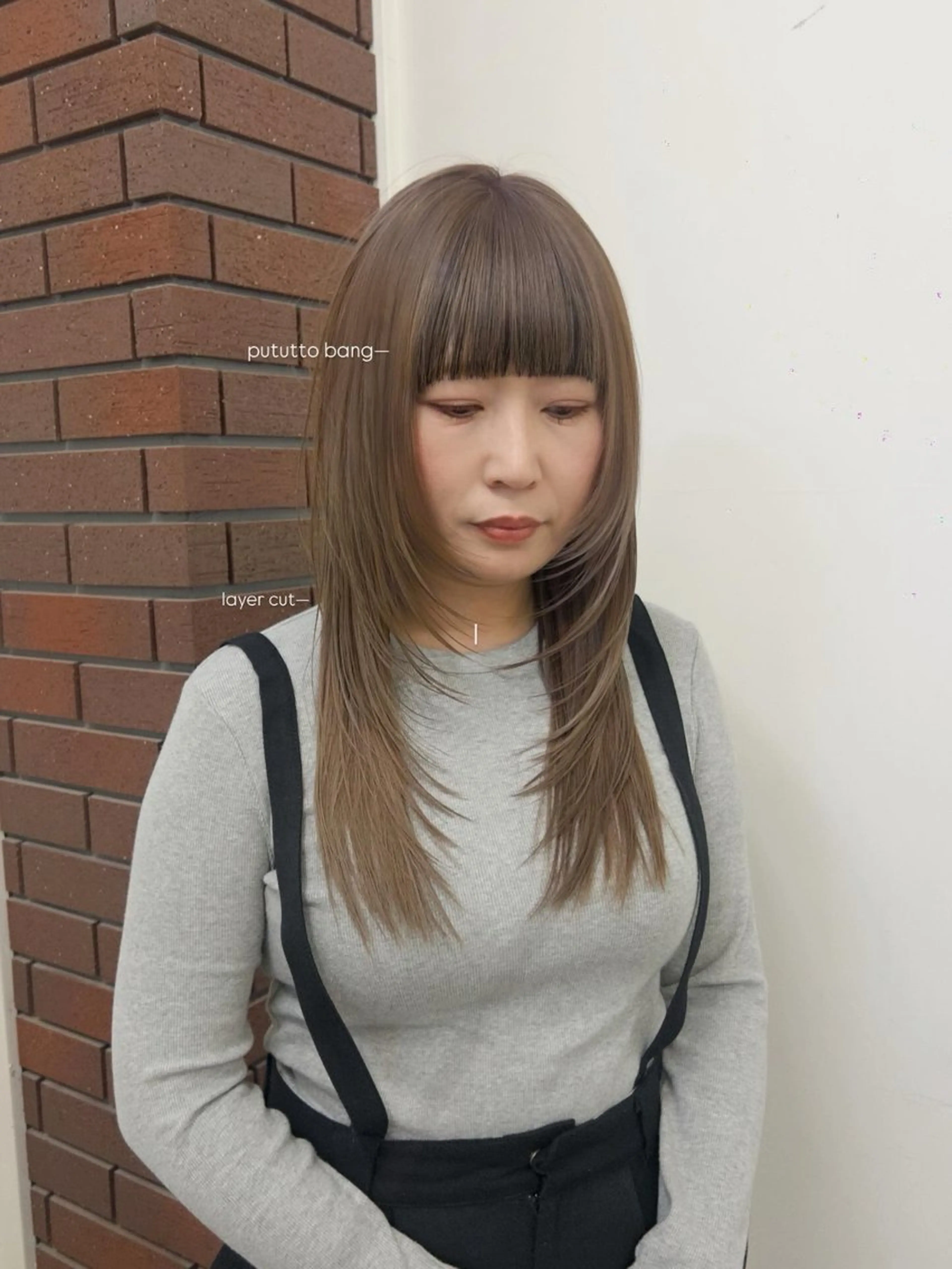 ロング 似合わせカット カット Kii/fiika/ 天神今泉🍑neneのヘアスタイル