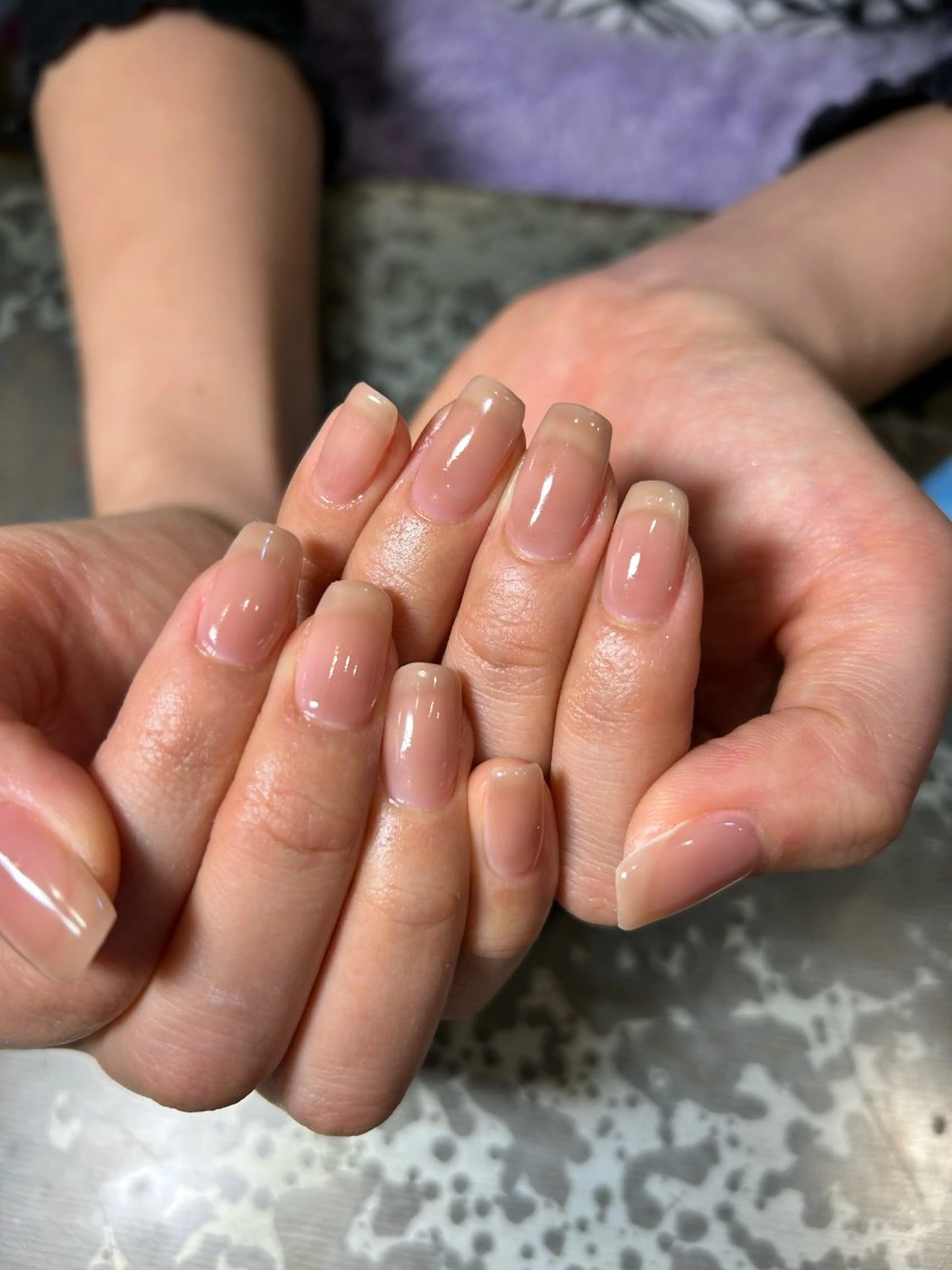 ネイル オフィスネイル ワンカラーネイル シンプルネイル ハンドネイル ハンドケア Ainchi nail所属・＊ misa ＊のネイルデザイン