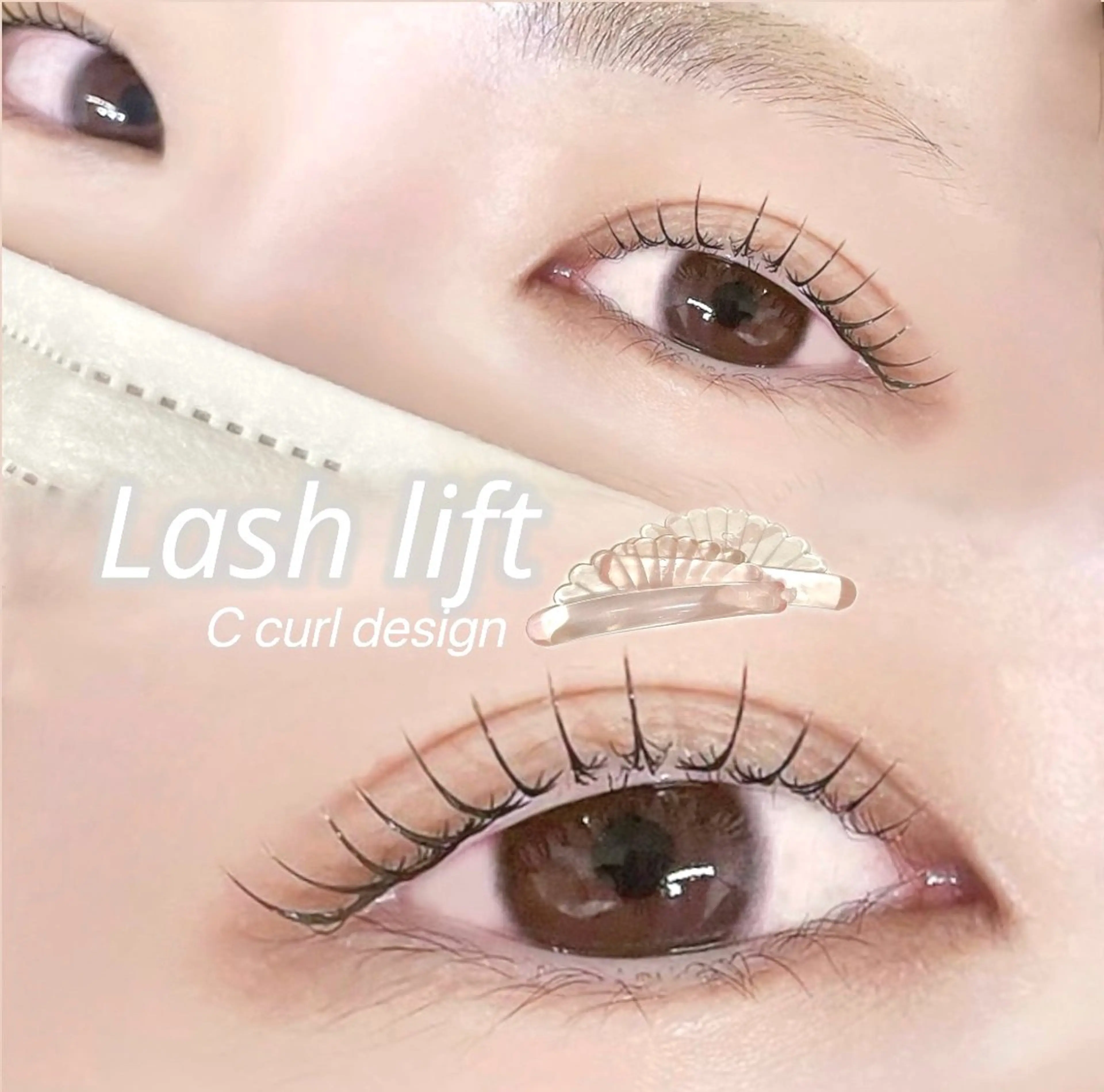 マツエク・マツパ キュート マツパ meme🦋マツパ/ アイブロウ/メンズのマツエク・マツパデザイン