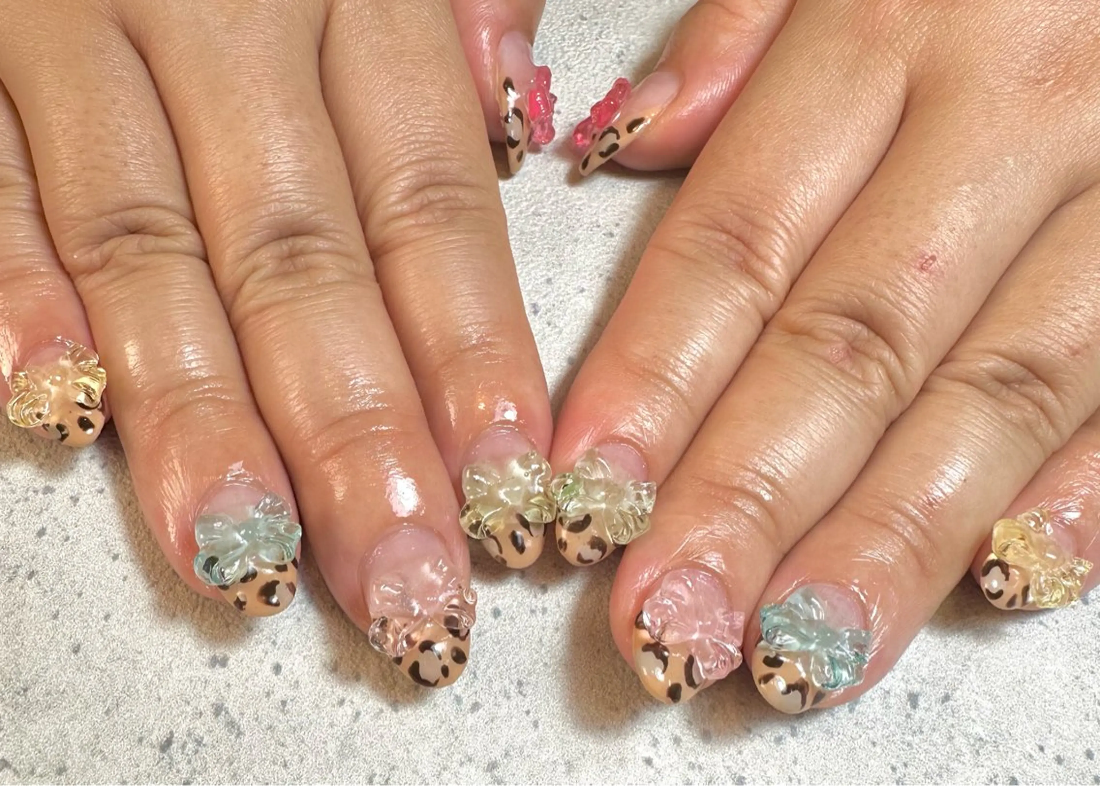 ネイル ハンドネイル フットネイル GéRanium Harukaのネイルデザイン