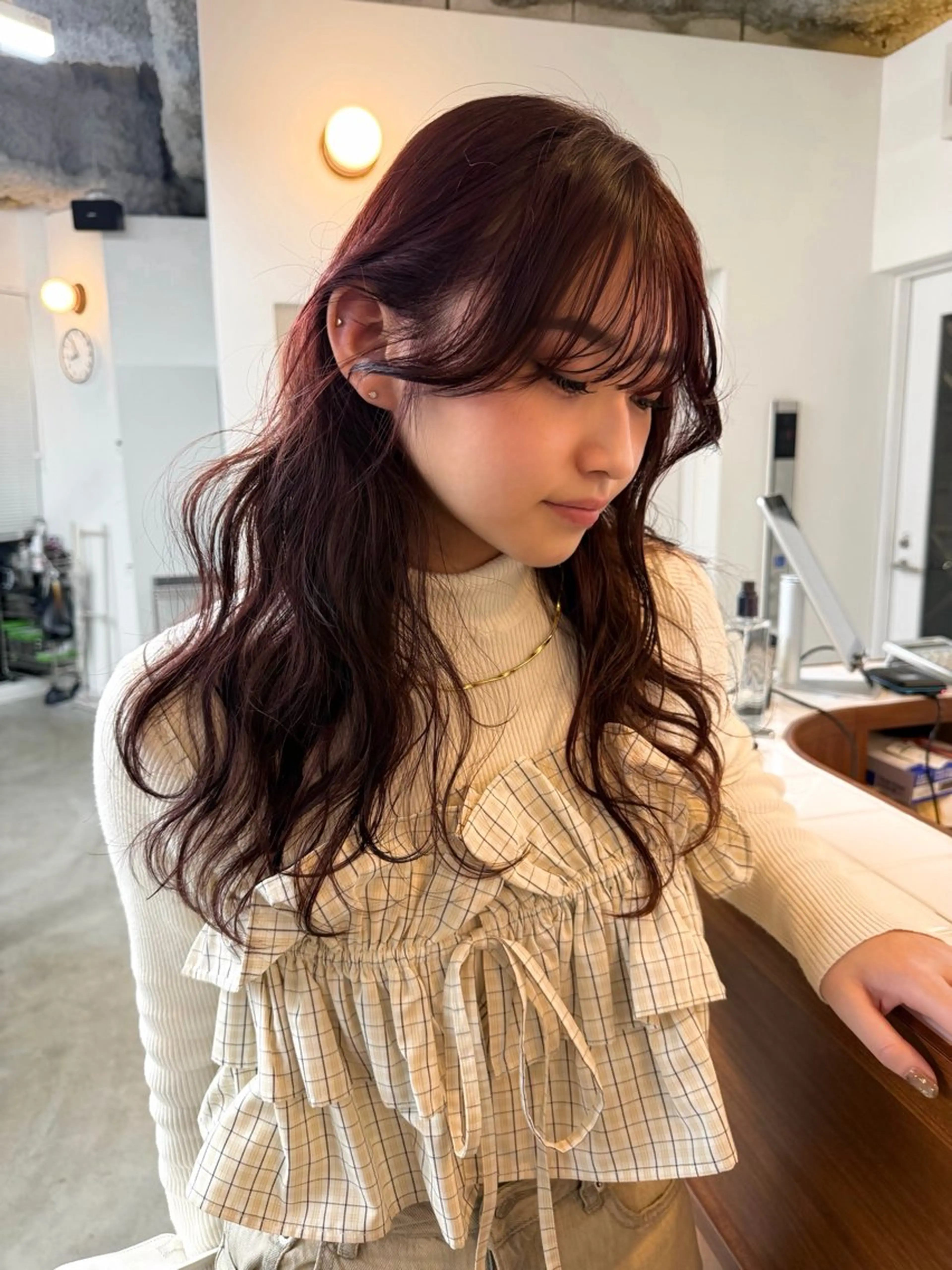 ロング ヘアカラー 大阪梅田/ イマムラミヅキのヘアスタイル