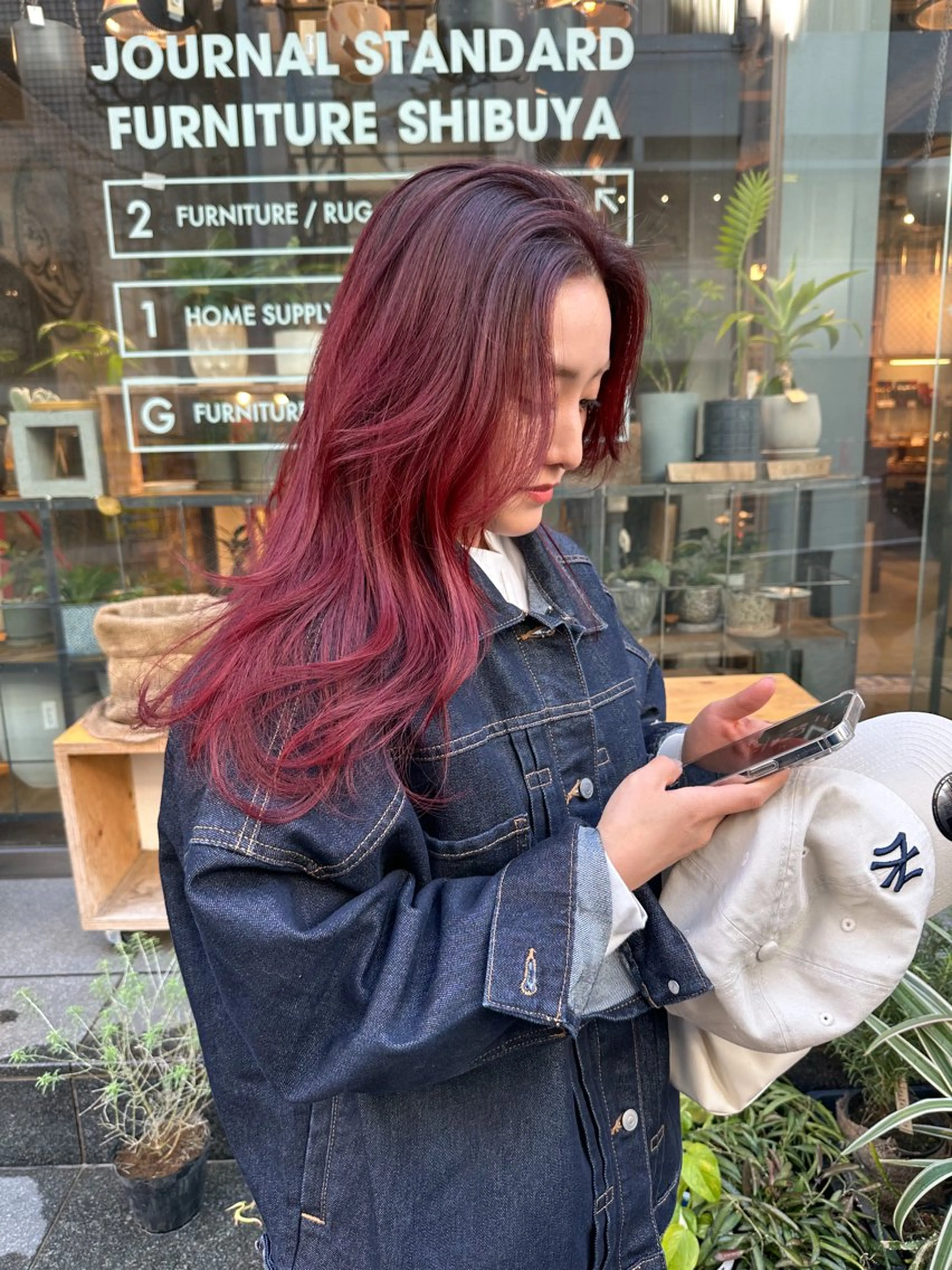 ロング カラー ヘアカラー トリートメント yurika☁️ 似合わせ｜レイヤーのヘアスタイル