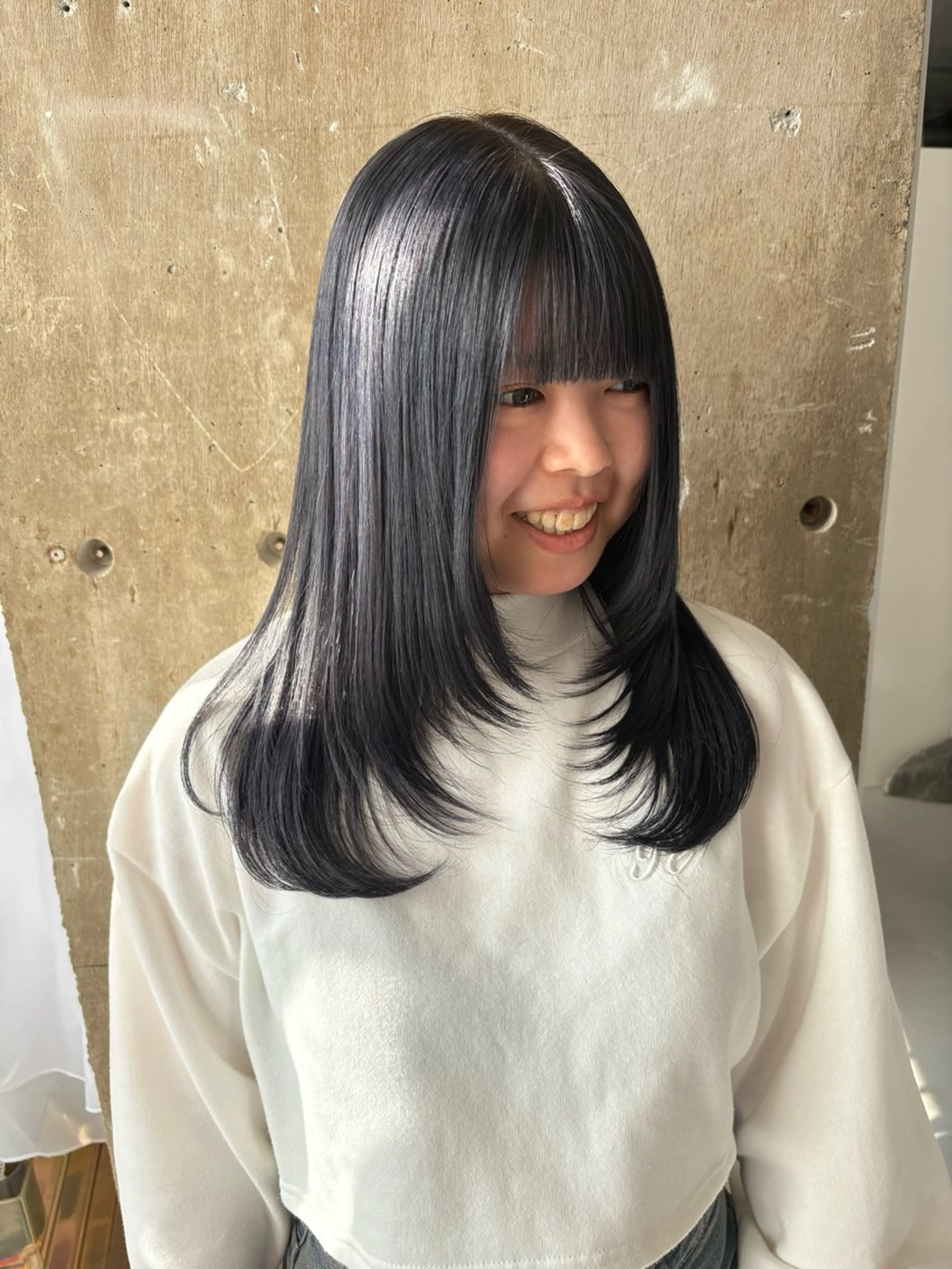 ロング カラー 透明感カラー ヘアカラー person♡kii マオのヘアスタイル