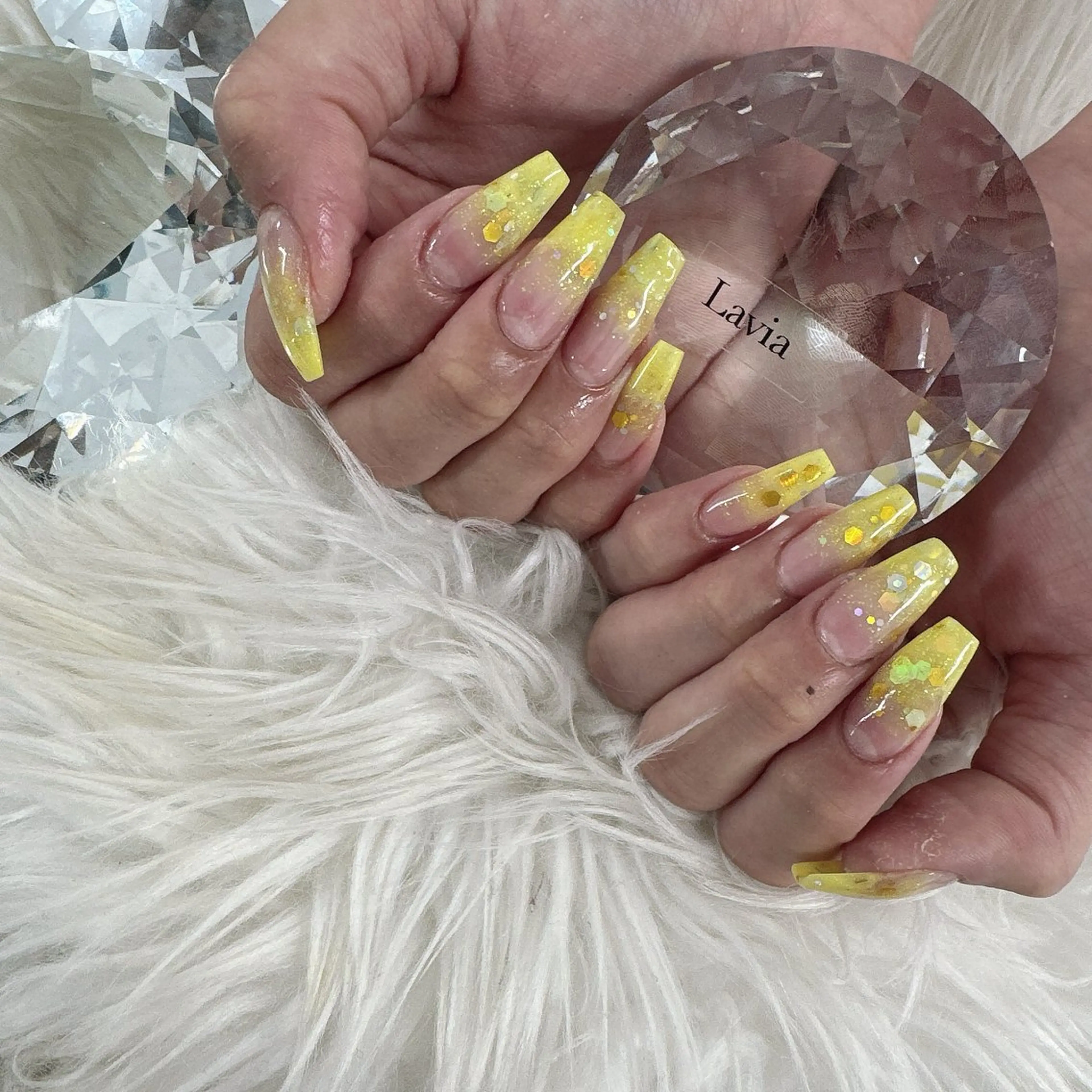 ネイル ハンドネイル Lavia nail＆eyelash所属・lavia🖤 ayumiのネイルデザイン