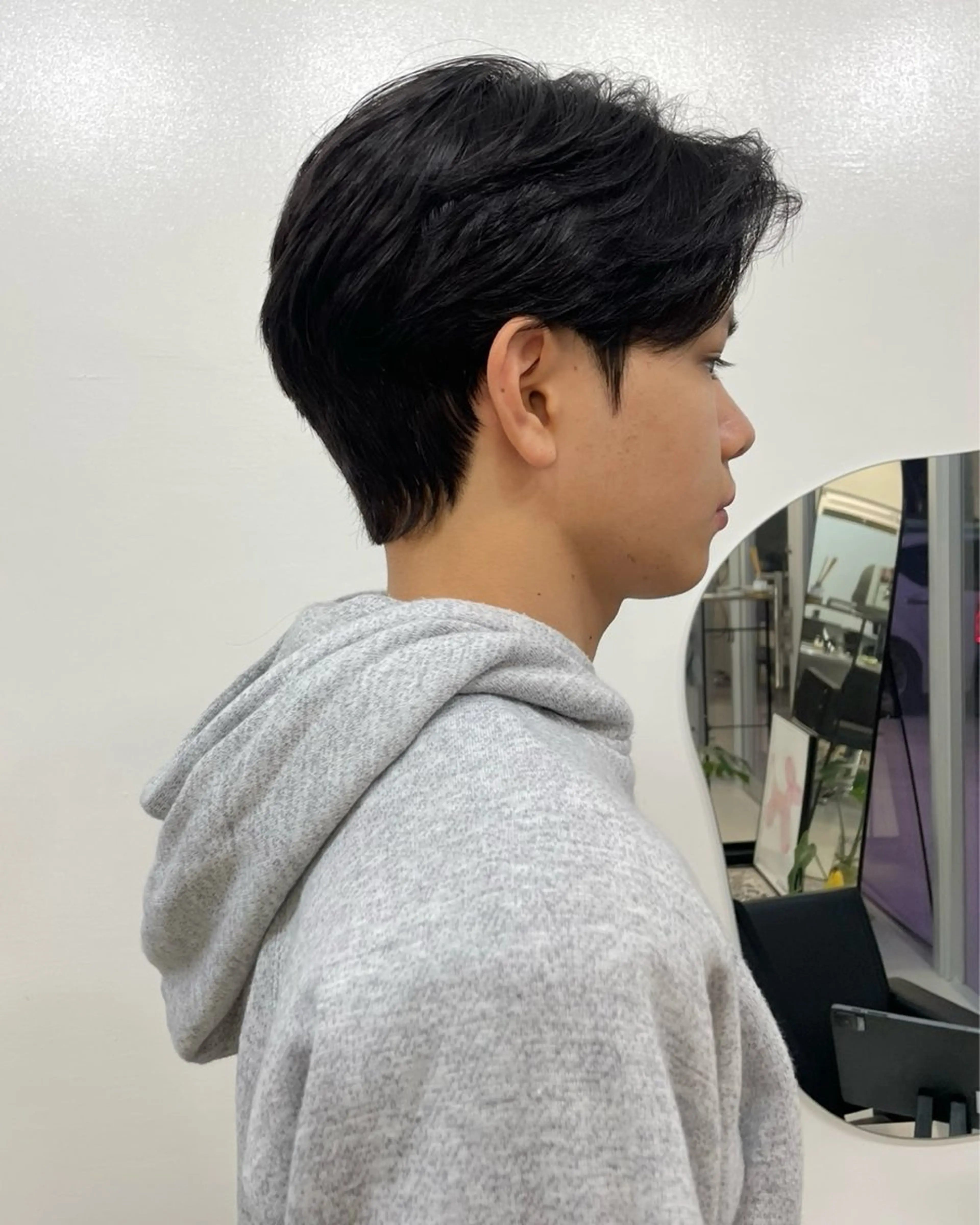 パーマ メンズ ダウンパーマ カルマパーマ メンズ韓国風 マッシュ メンズパーマ メンズ韓国ヘア専門 ★SUZUNA★のヘアスタイル