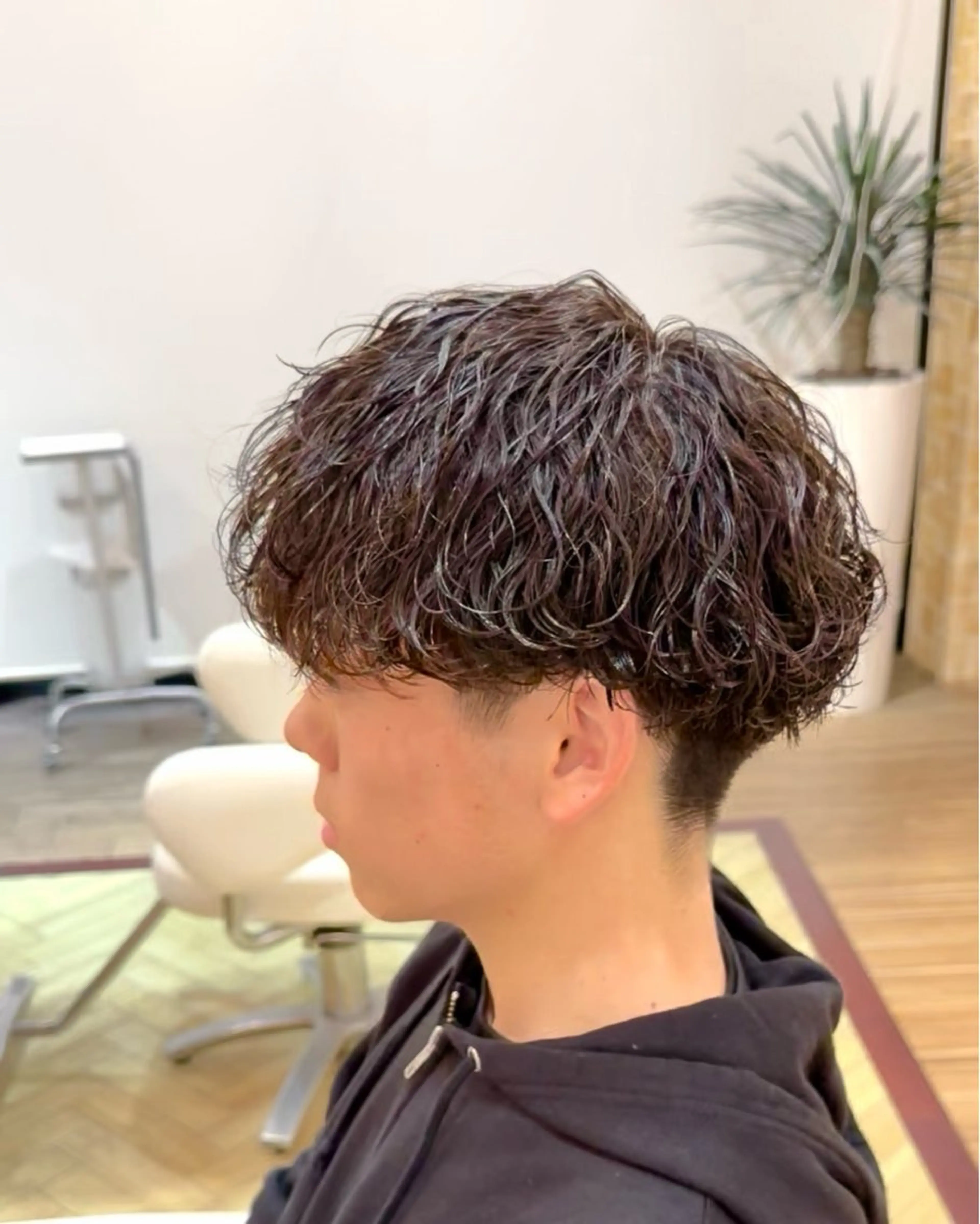 パーマ メンズ マッシュ メンズパーマ 波巻きパーマ カット パーマ ヘッドスパ ☆★メンズ特化★☆ 川地由麿のヘアスタイル