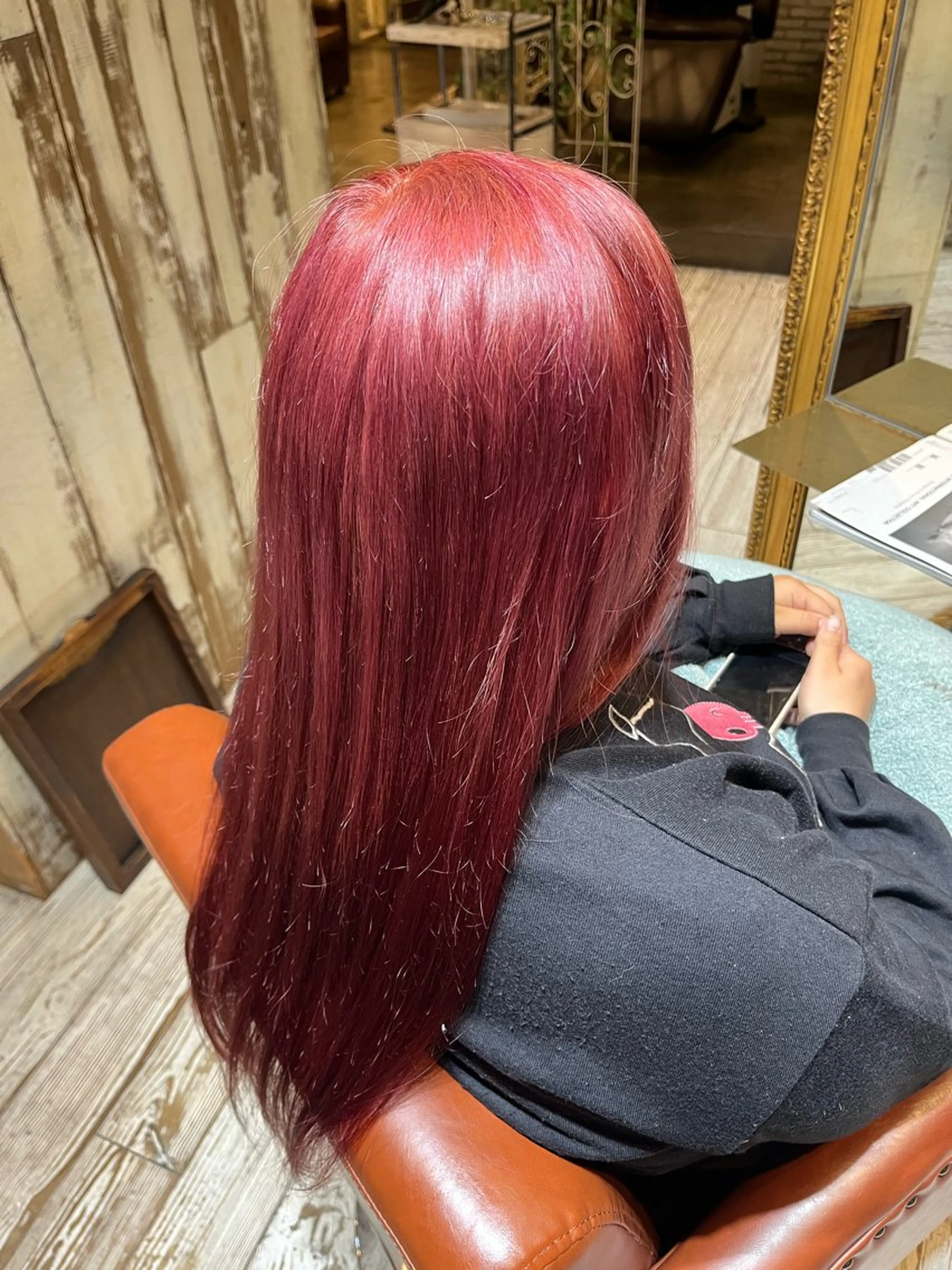 カラー 美濃 咲穂のヘアスタイル