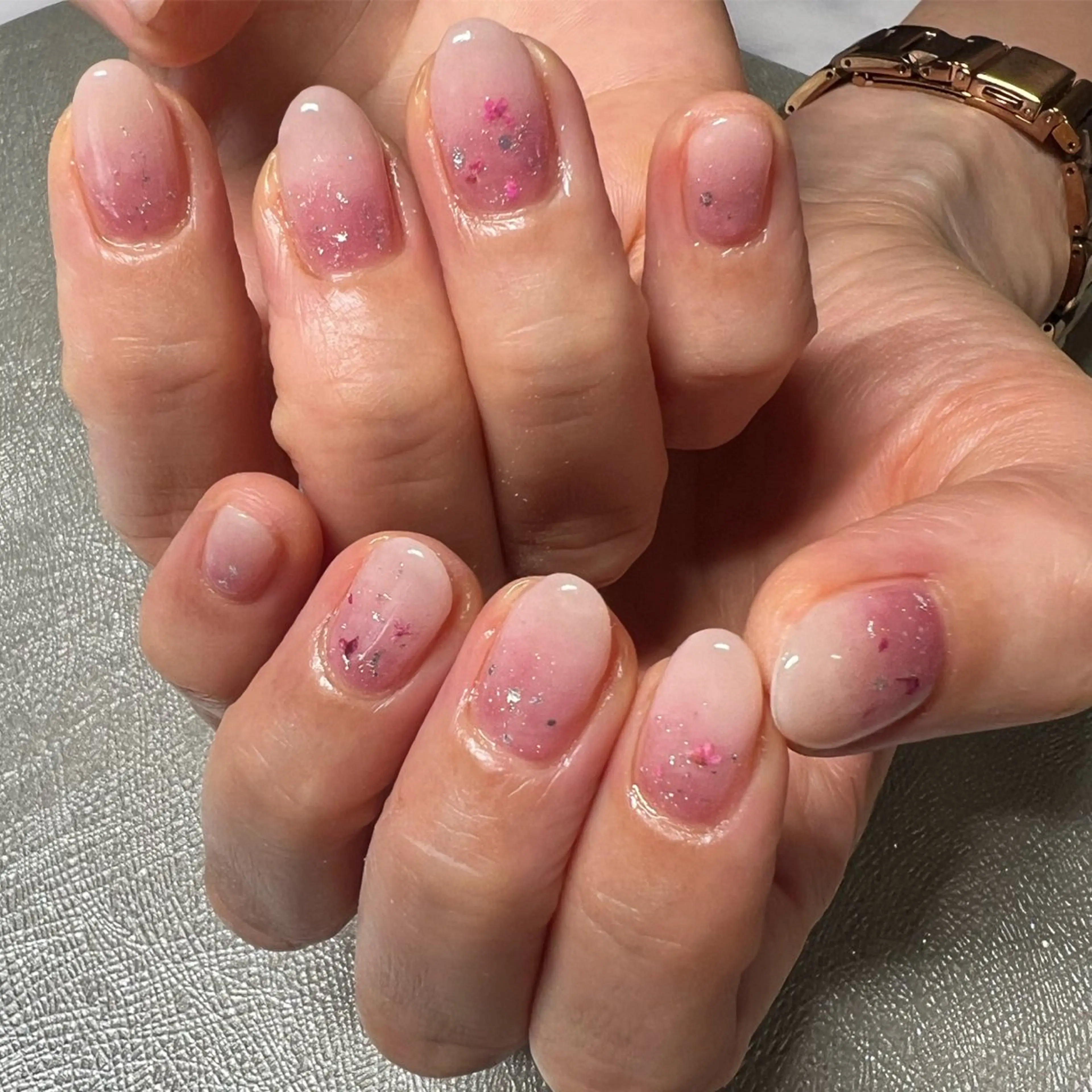 ネイル 持ち込み ニュアンスネイル シンプルネイル kano nailのネイルデザイン