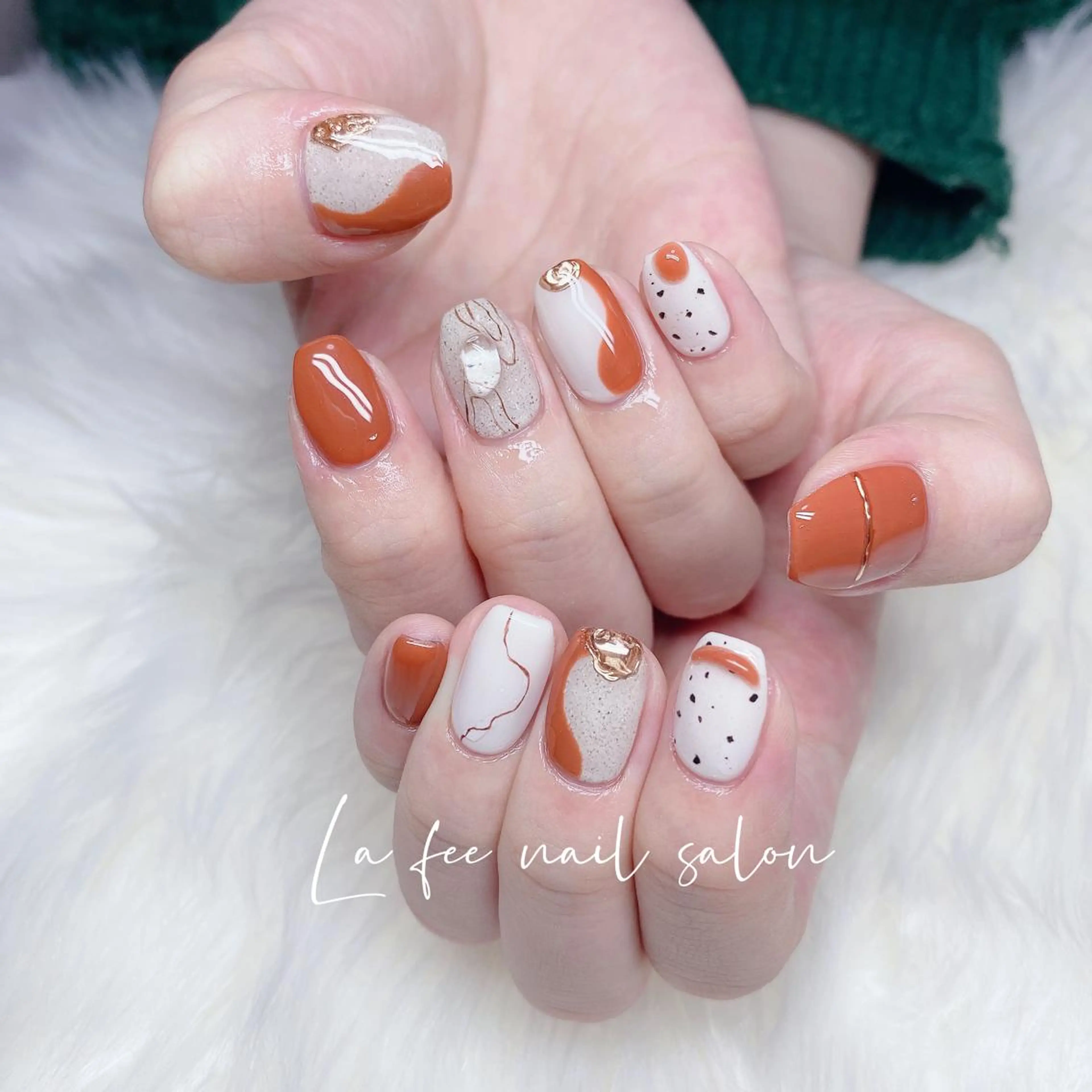 ネイル ハンドネイル ハンドケア La feeのネイルデザイン