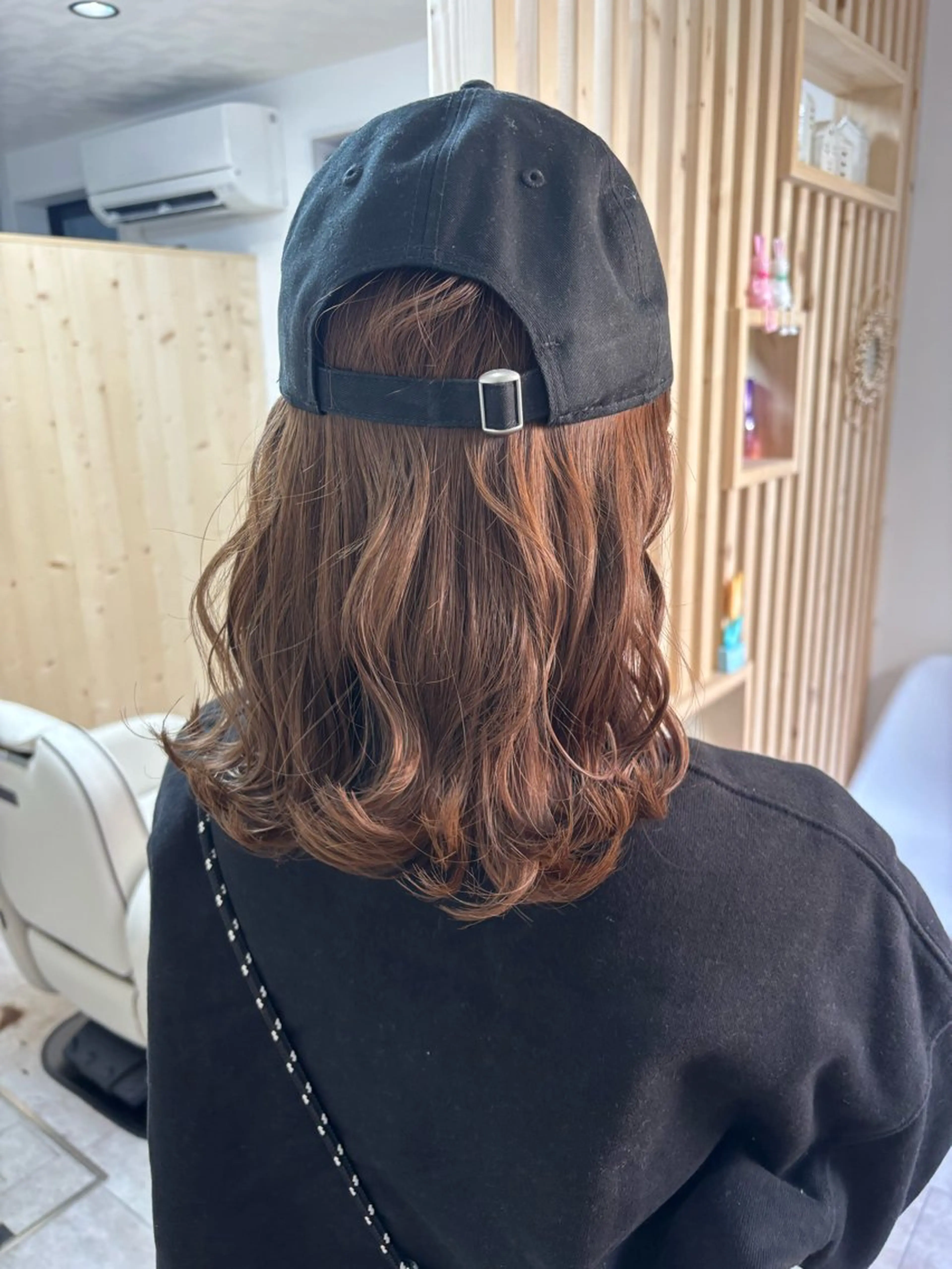 ミディアム カラー カット ヘアカラー トリートメント hair salon  Garance所属・akane/大和田 駅/ Garanceのヘアスタイル