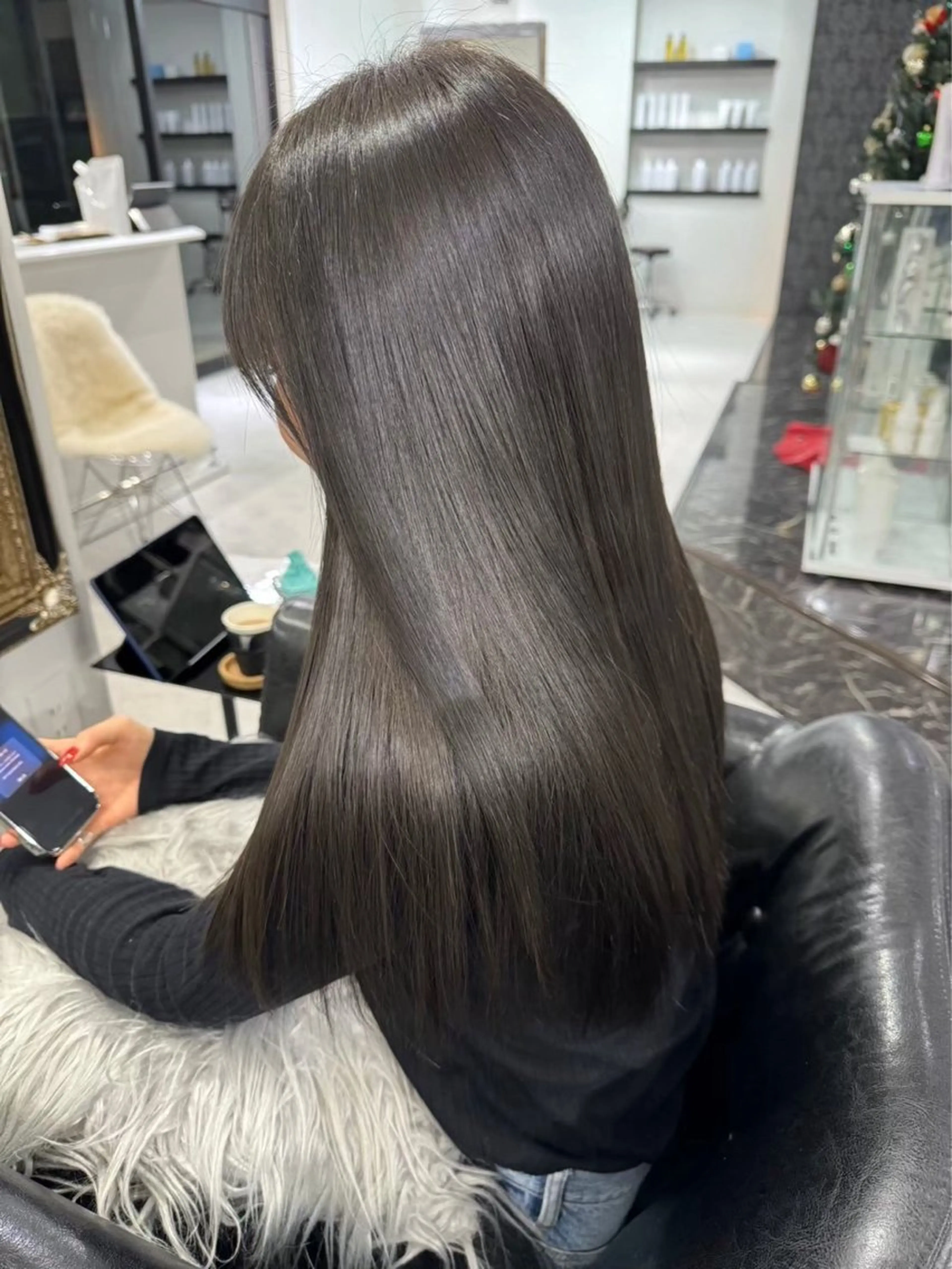 ロング カラー ヘアアレンジ 透明感カラー 中嶋泰斗 ブリーチモデル募集のヘアスタイル