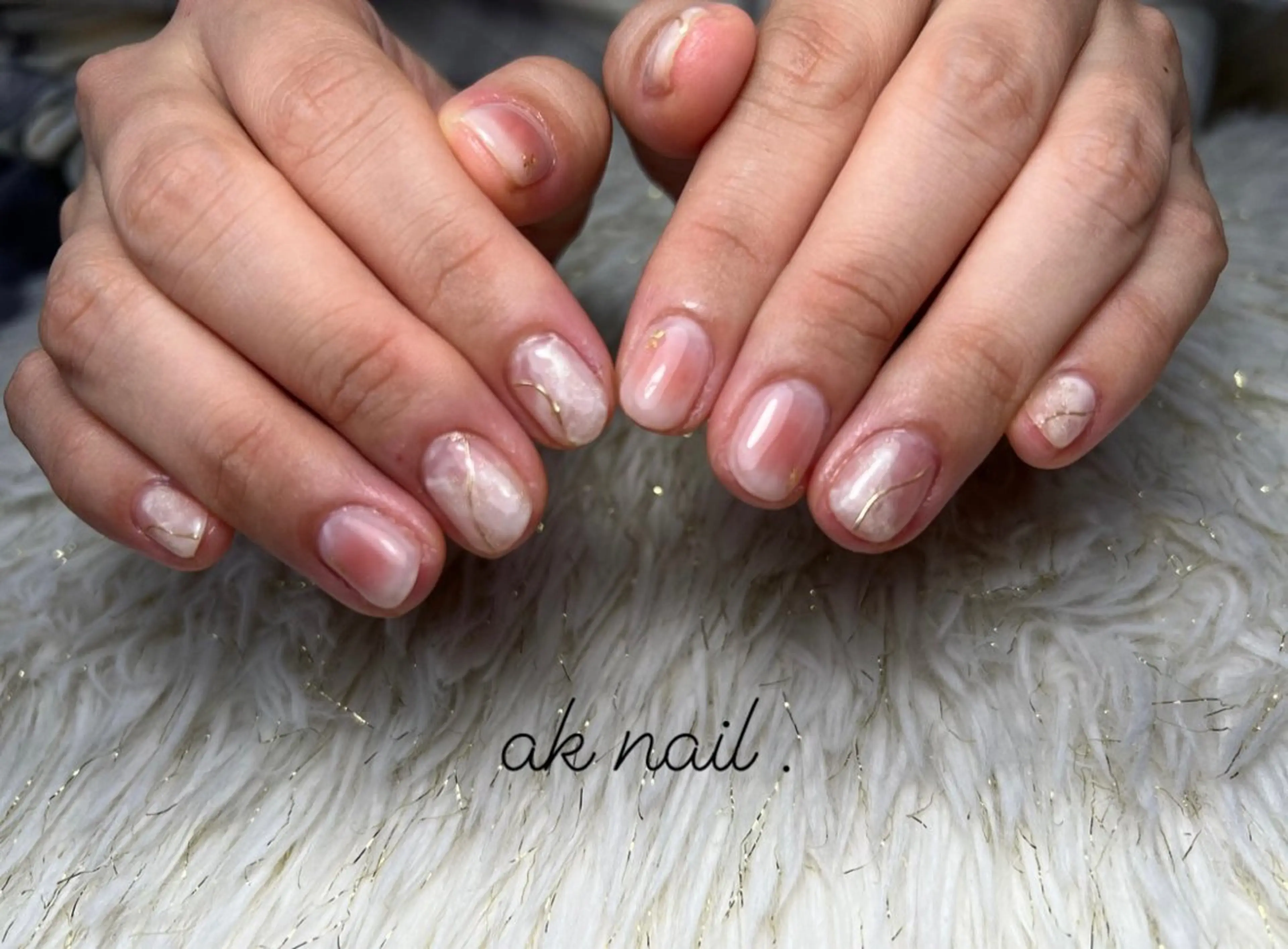 ネイル ハンドネイル ak nail .のネイルデザイン