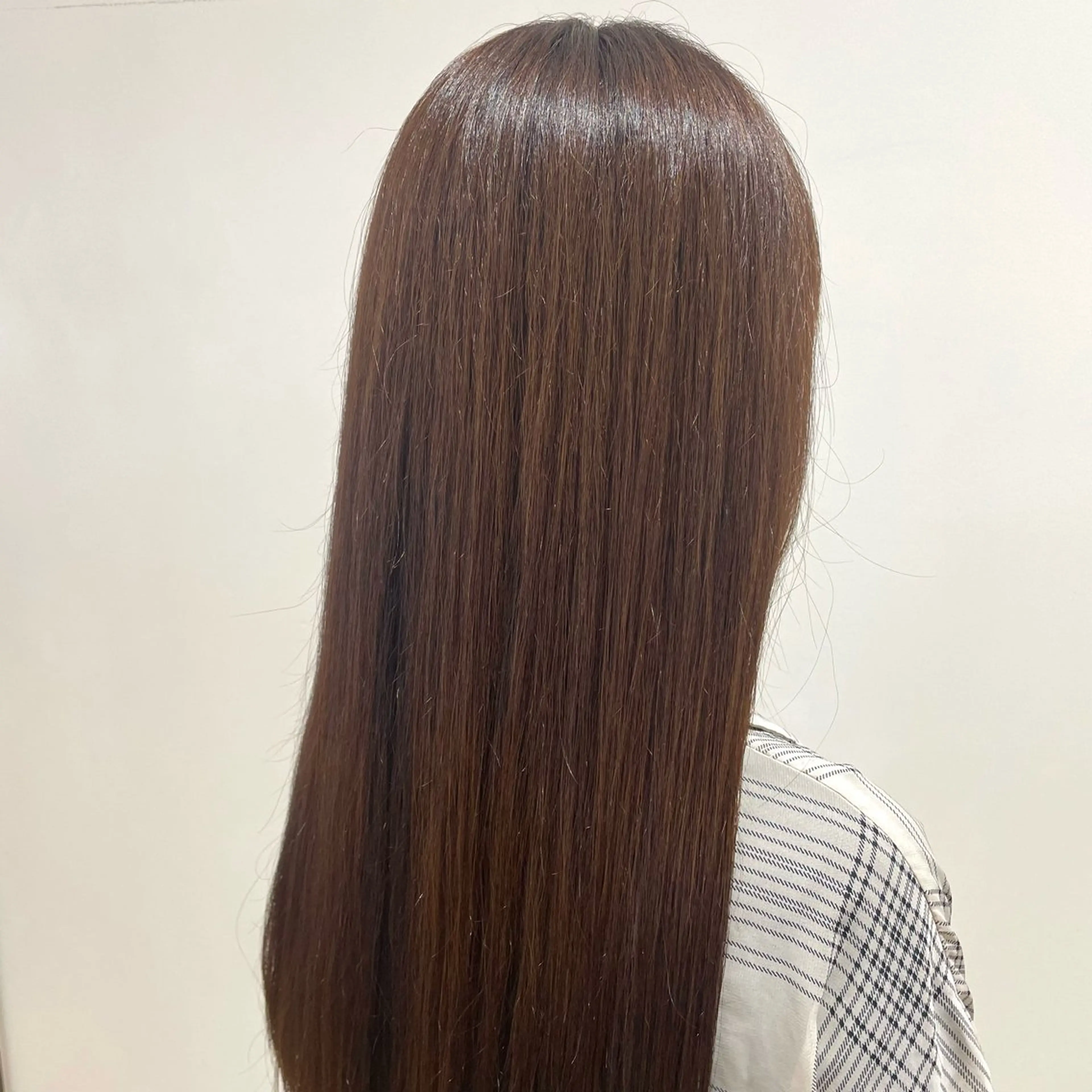 ロング カラー ブラウンカラー 濱口 由華のヘアスタイル