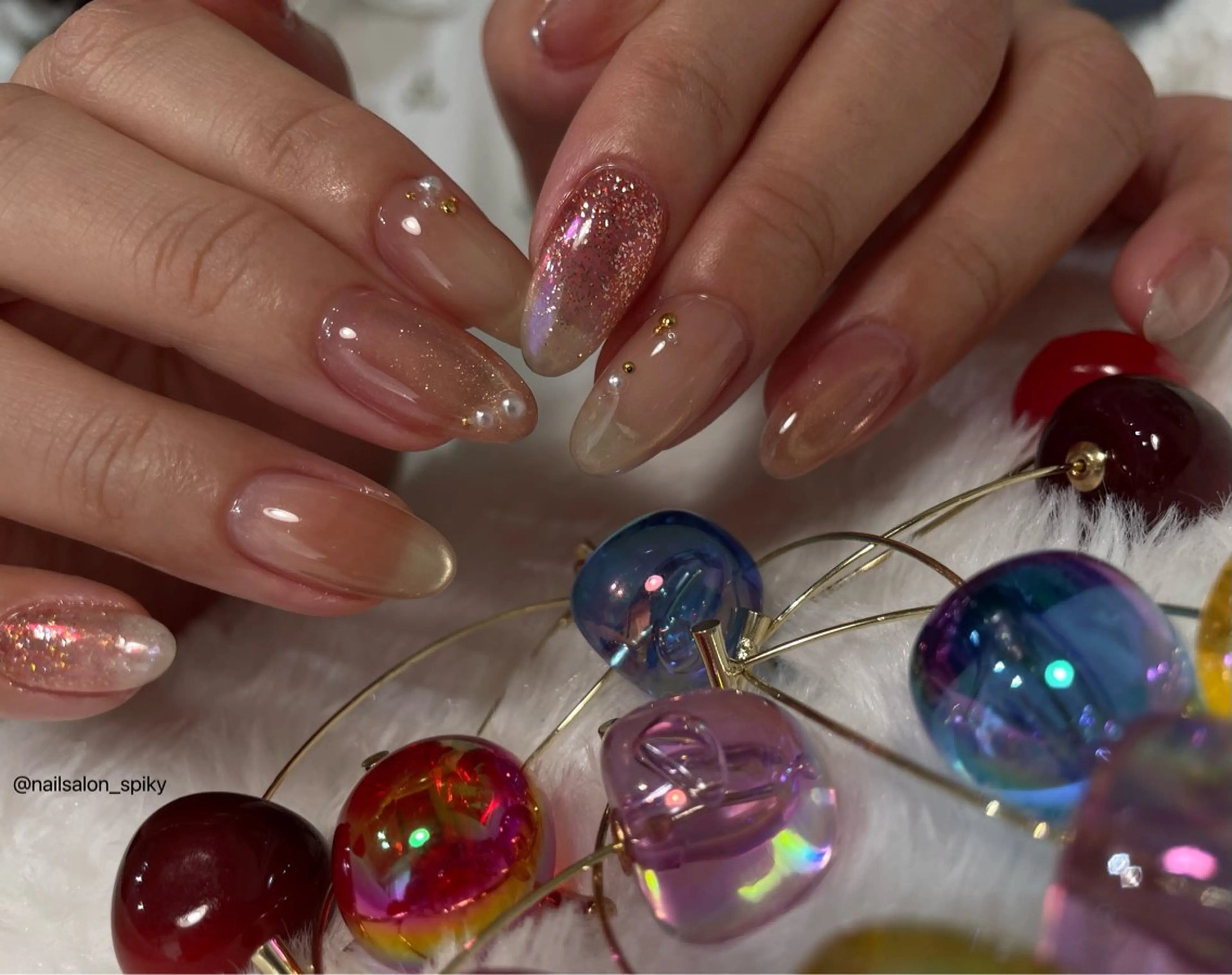 ネイル Spiky とうげ ふうかのネイルデザイン