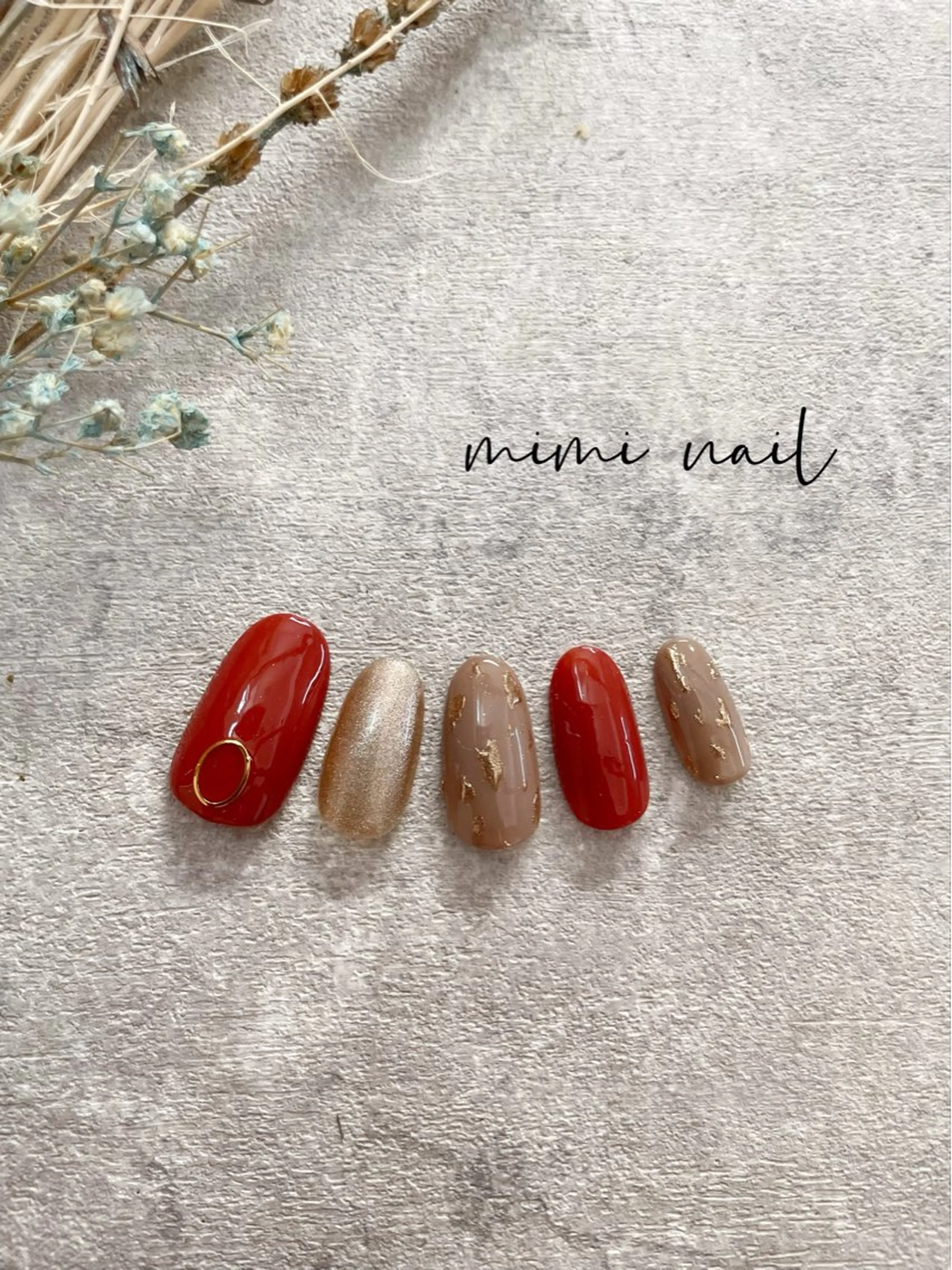 ネイル ハンドネイル mimi nailのネイルデザイン