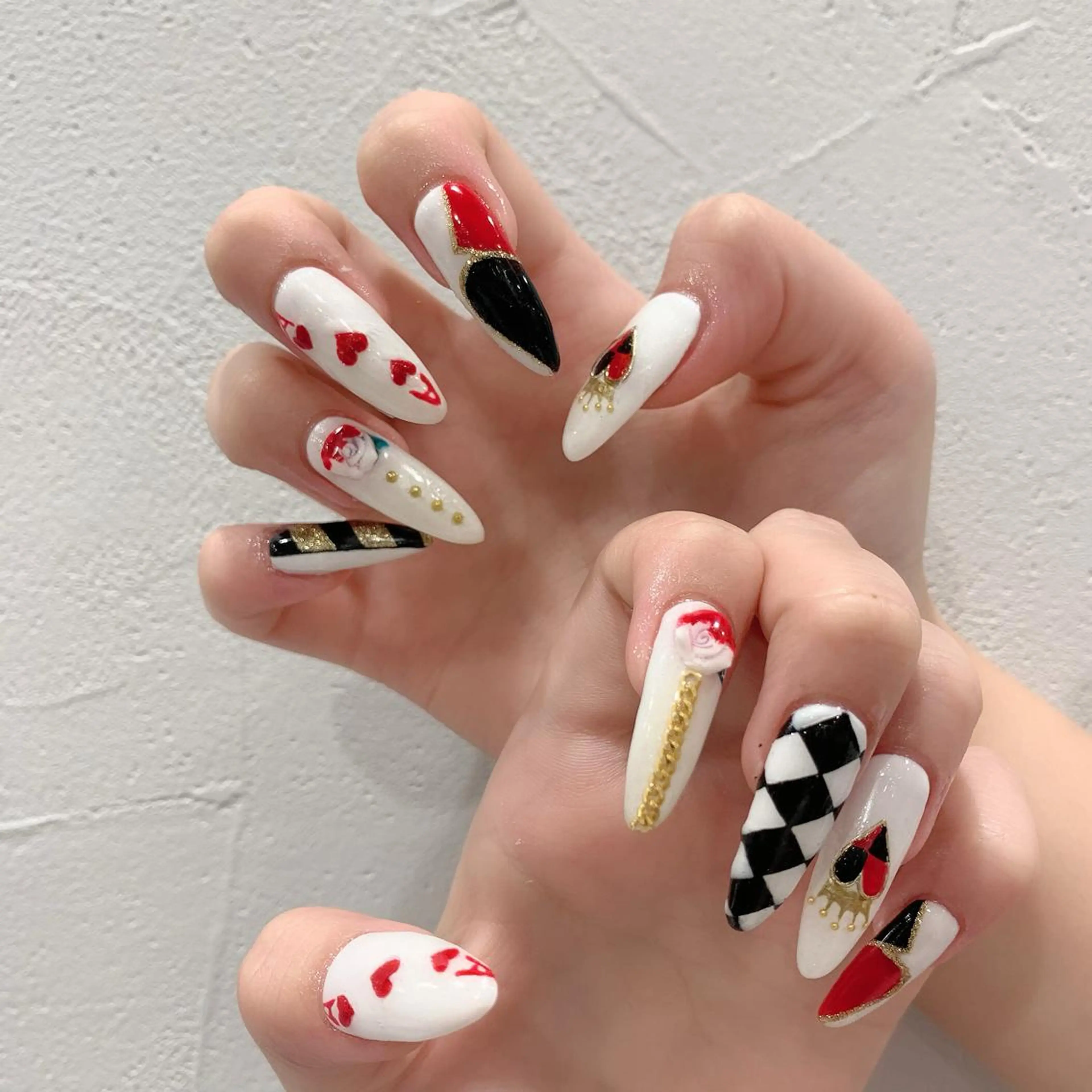 ネイル ハンドネイル 佐藤 まりえのネイルデザイン