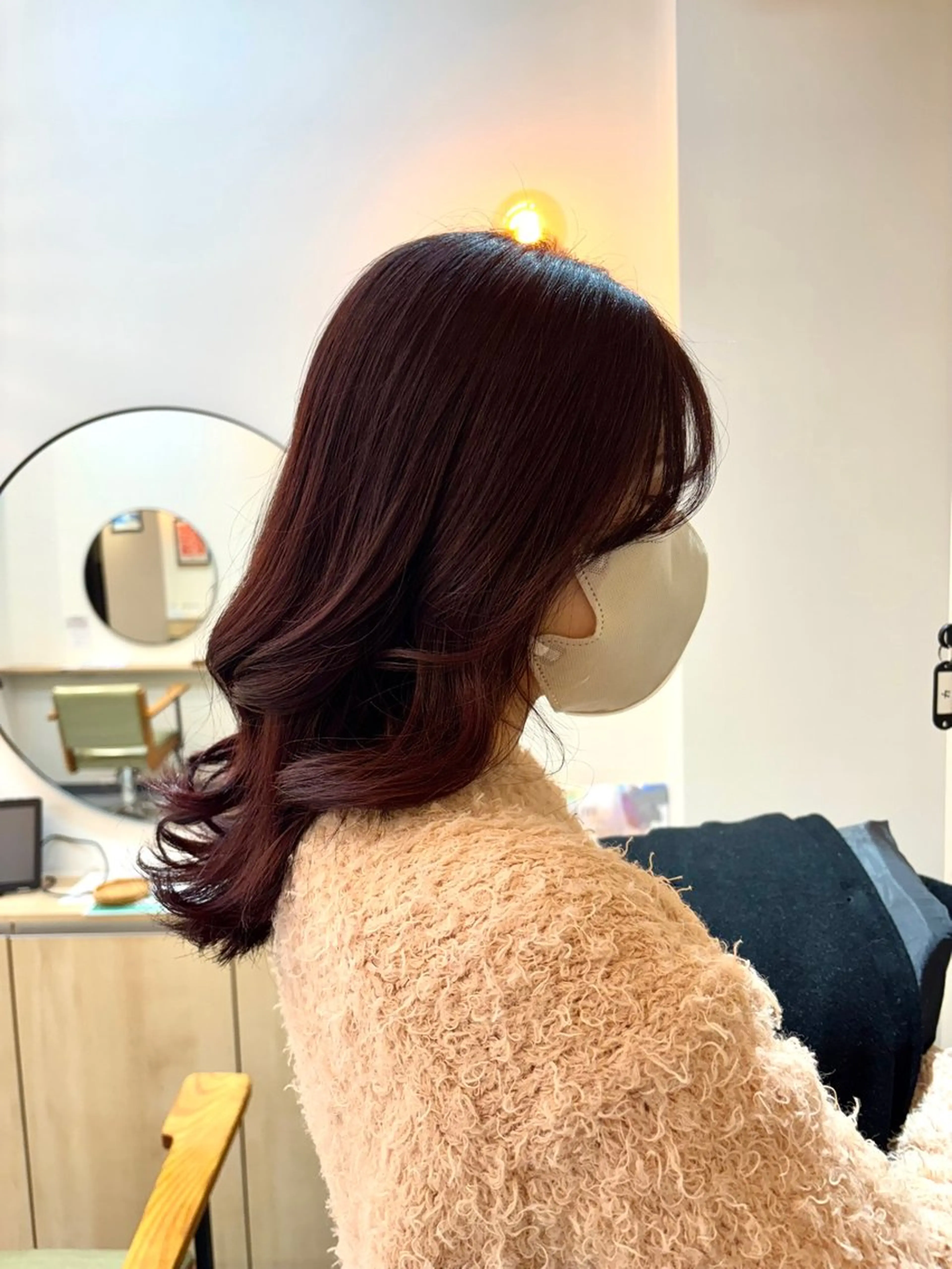 セミロング 🎀 片山 ゆき🎀のヘアスタイル