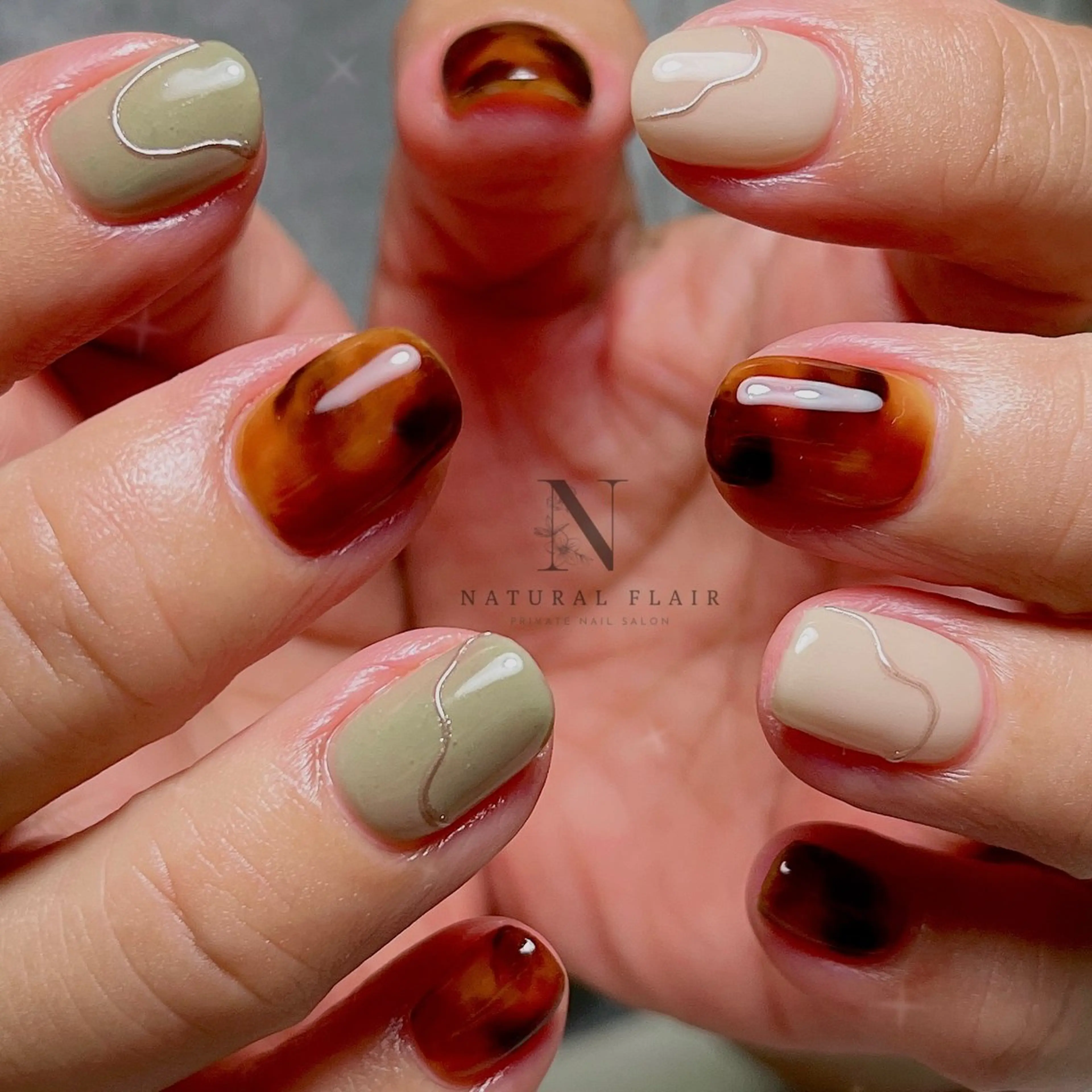 ネイル natural flairのネイルデザイン