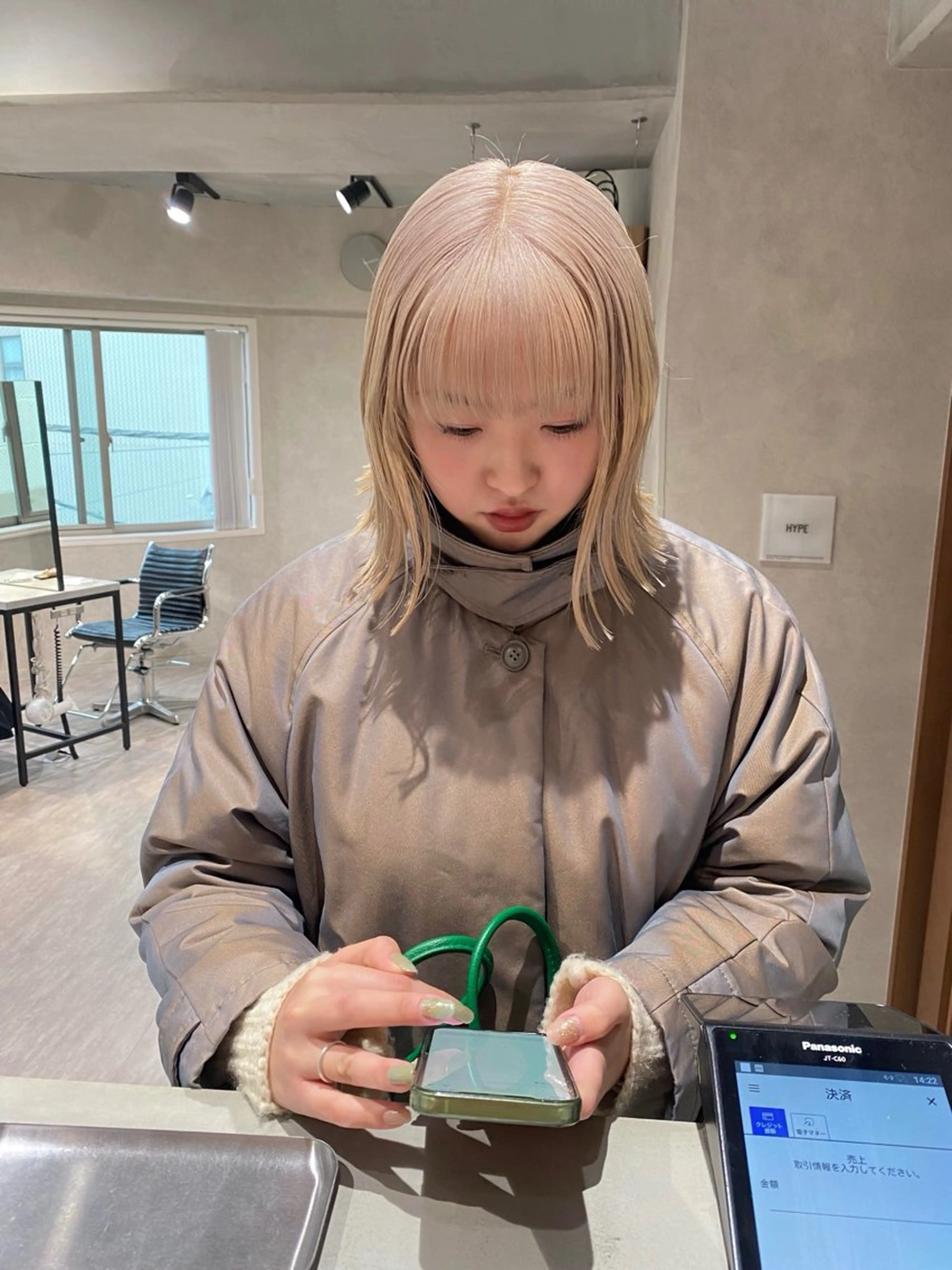 ミディアム カラー ヘアカラー ダブルカラー ブリーチ/kaitoのヘアスタイル