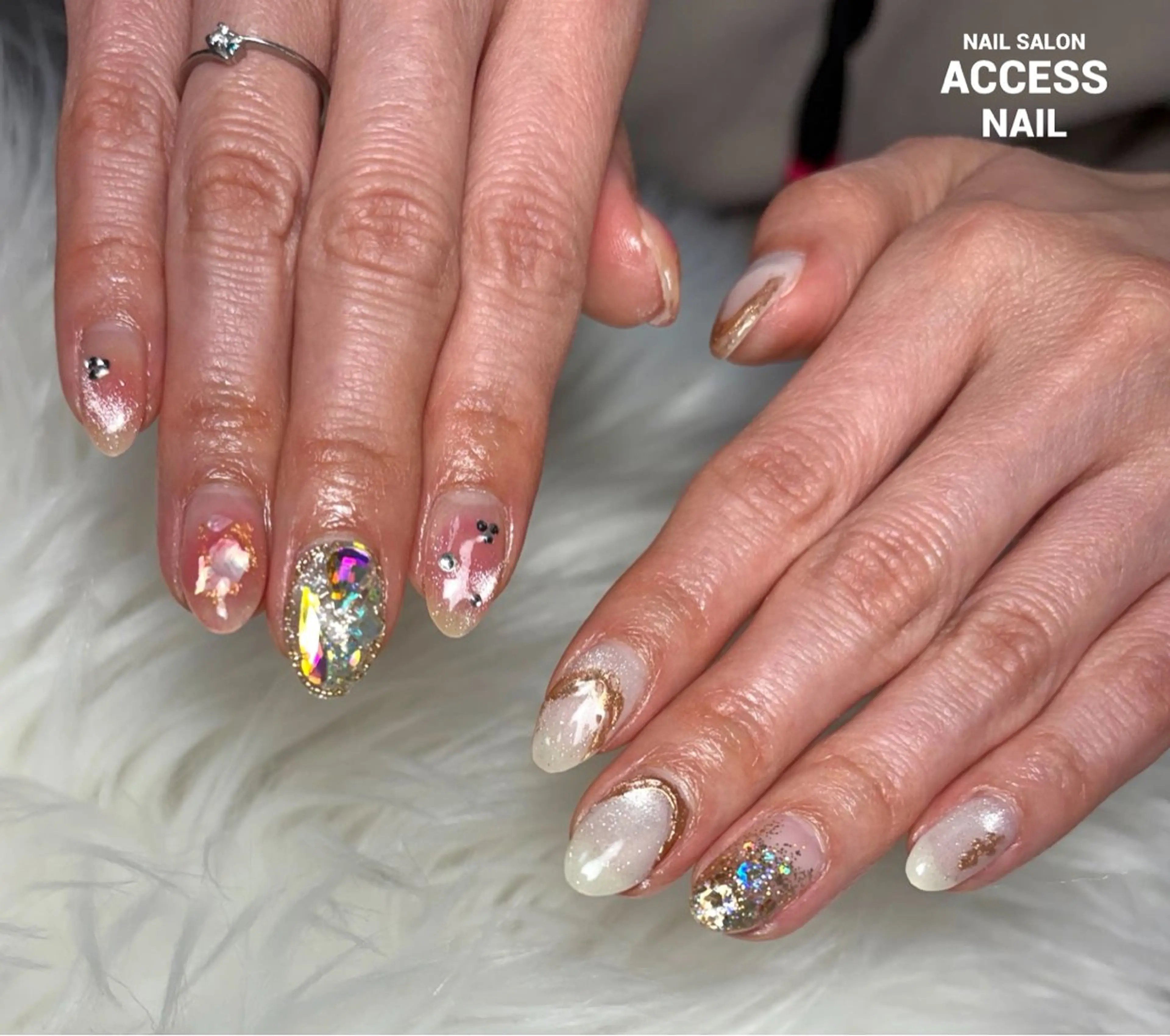 ネイル access nailのネイルデザイン