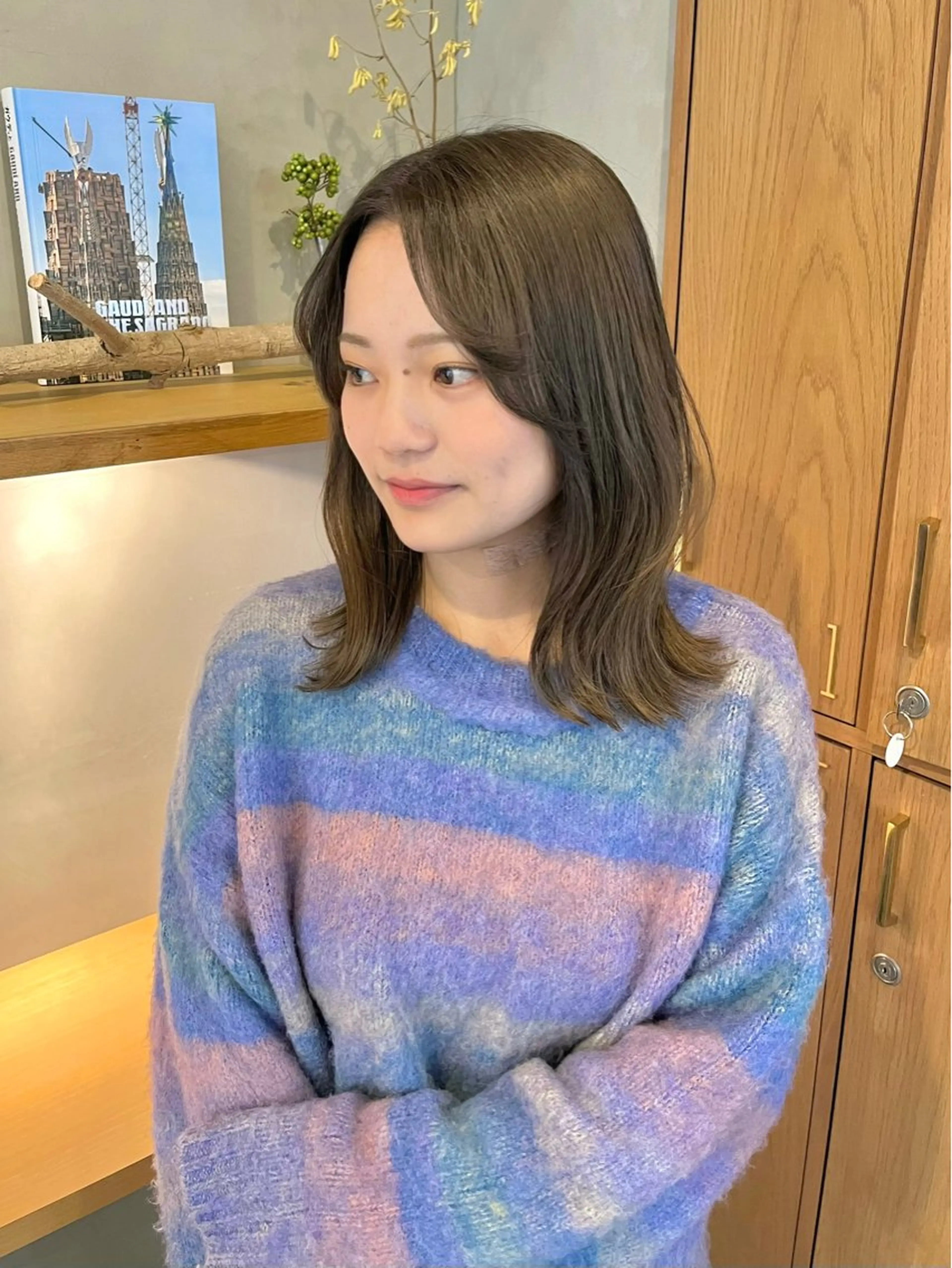 ミディアム カラー 伊藤ゆかり/髪質改善 /透明感カラーのヘアスタイル