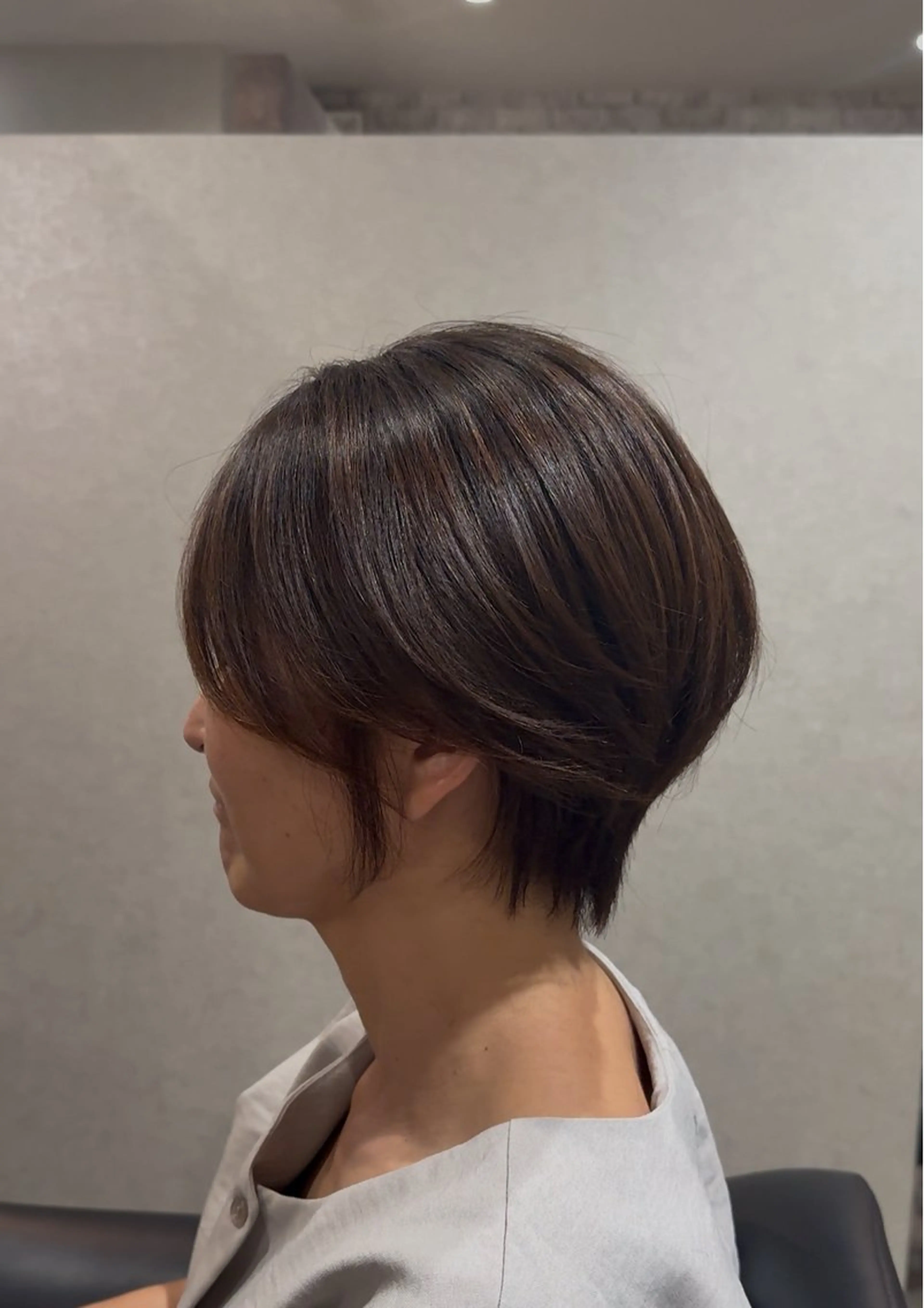 ショート ショートヘア labimani所属・阪急箕面駅 ショートモデル募集のヘアスタイル