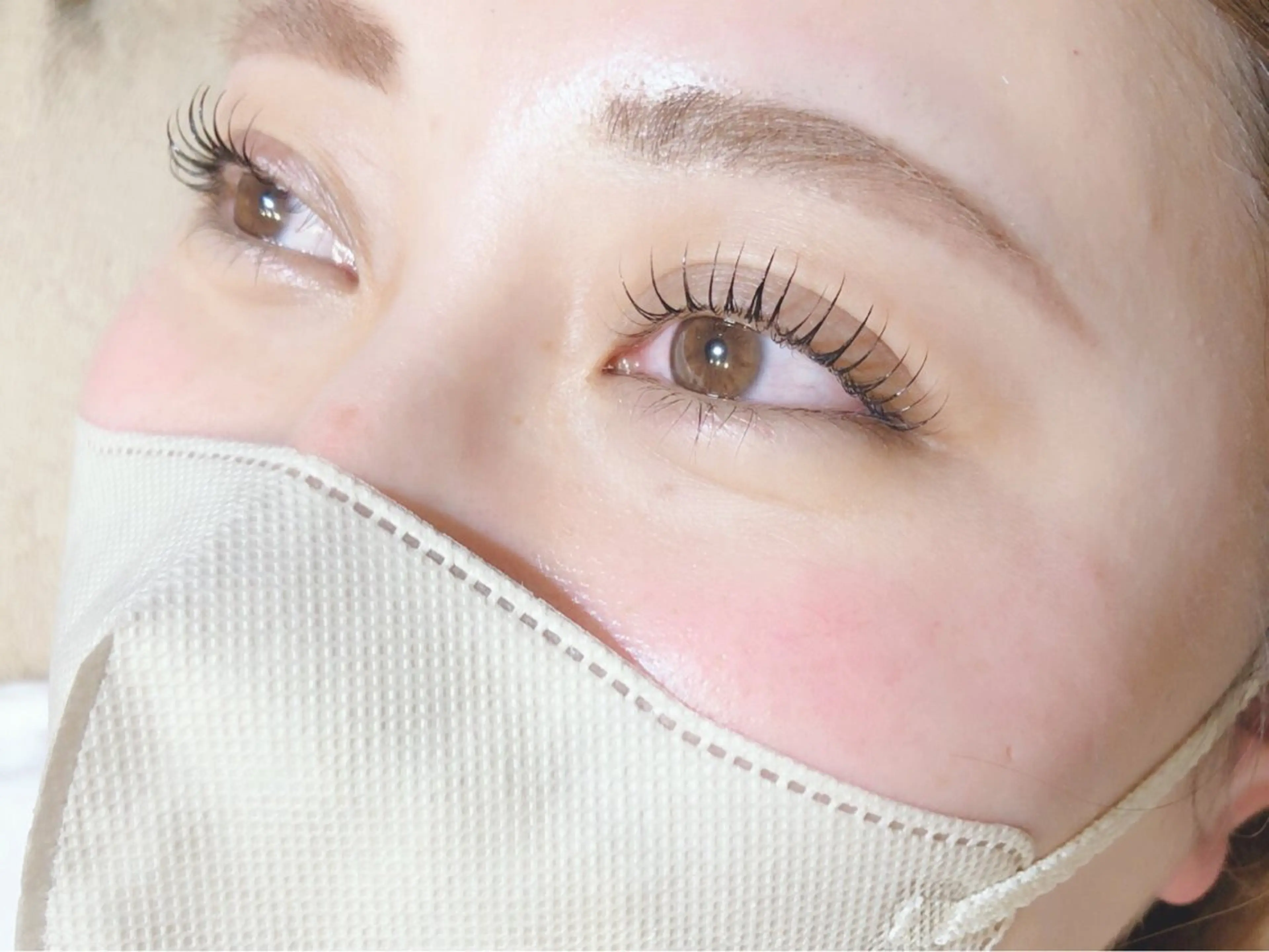 当日予約OK💖🫧まつ毛パーマラッシュリフト¥3,500⚠️前回のご来店より2ヶ月以内対象の方のみの写真