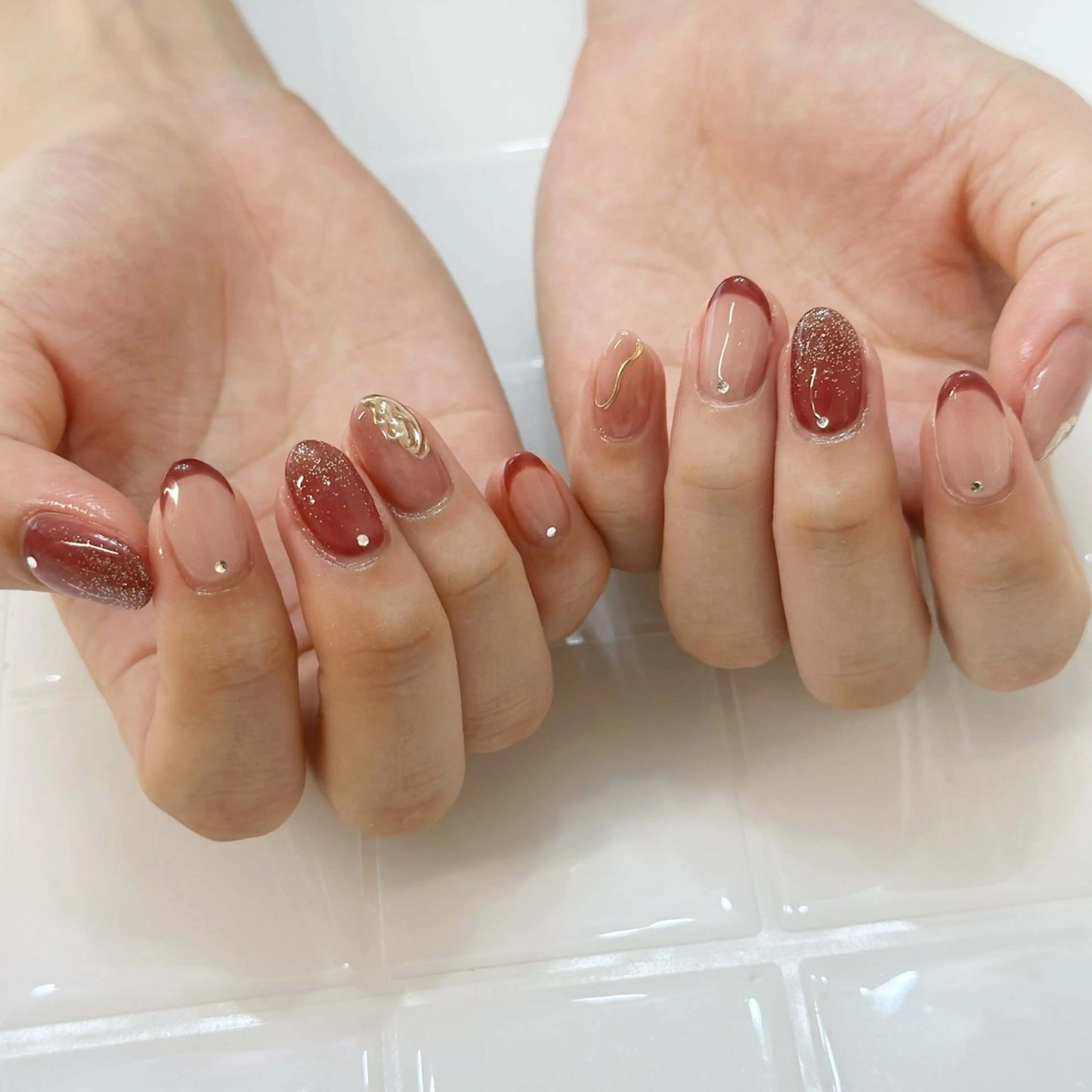 ネイル ハンドネイル Elegancia. Hiromiのネイルデザイン