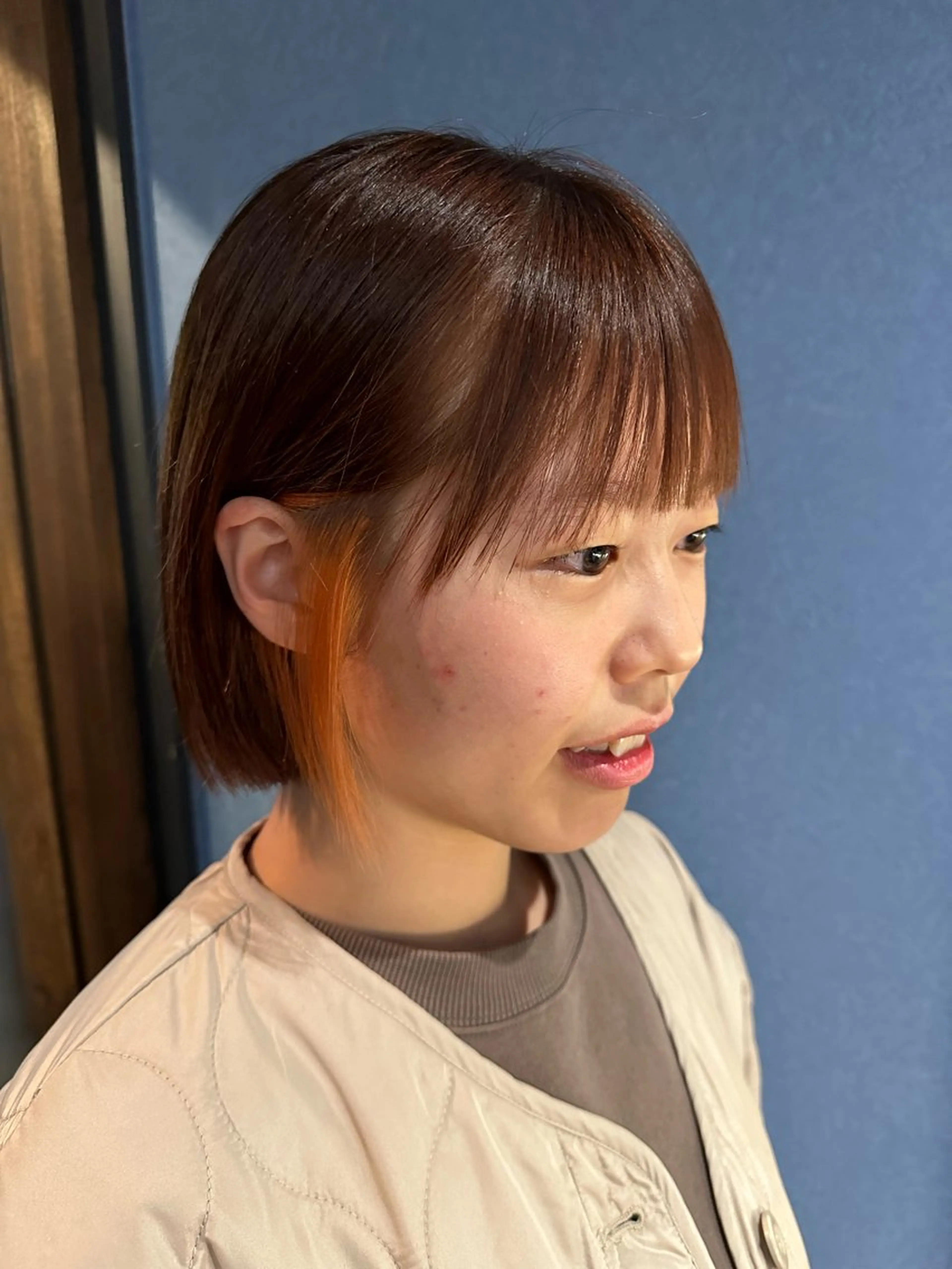 ミディアム ヘアカラー 🎀Kubu🍀 Natsumu🎀のヘアスタイル