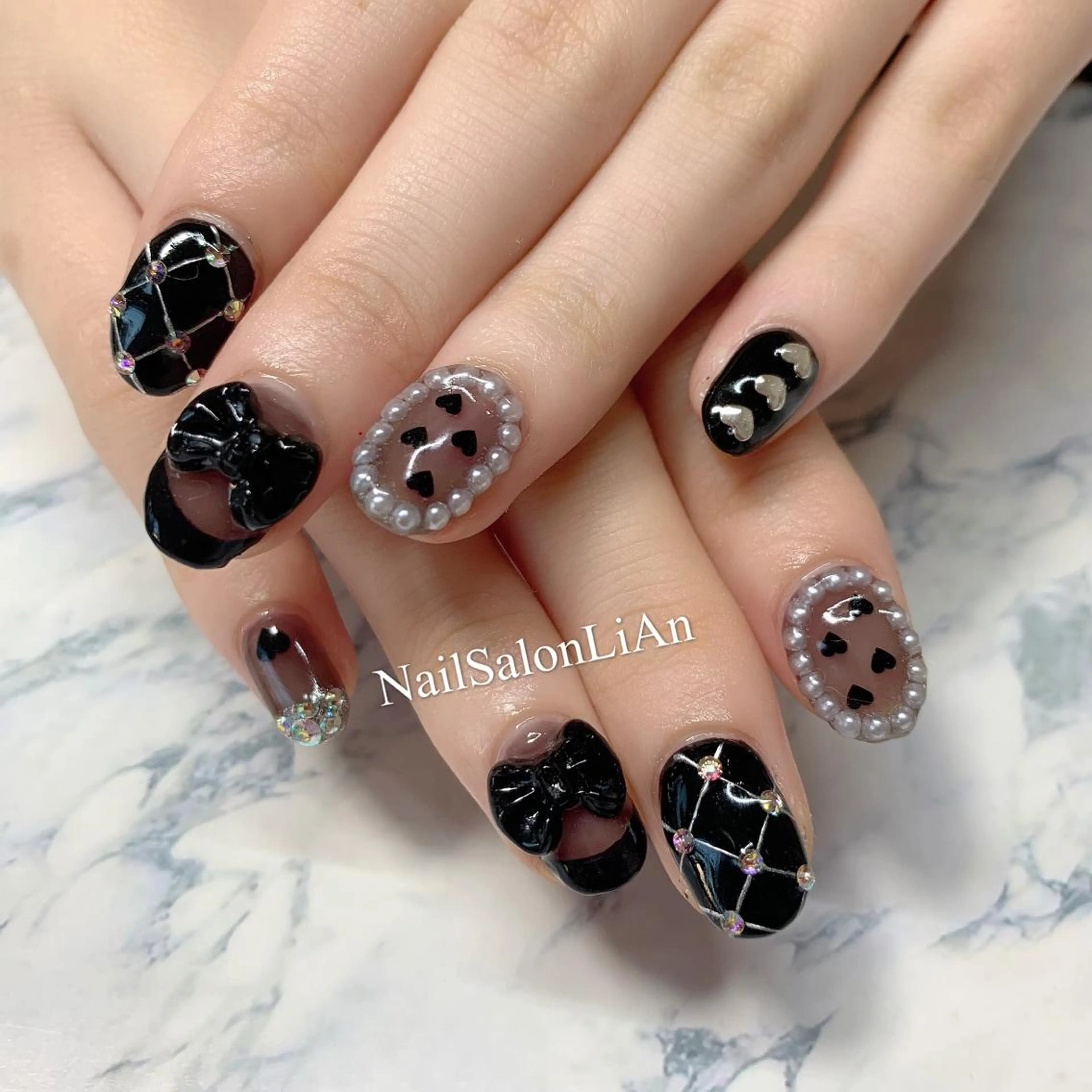 ネイル ハンドネイル NailSalon LiAnのネイルデザイン