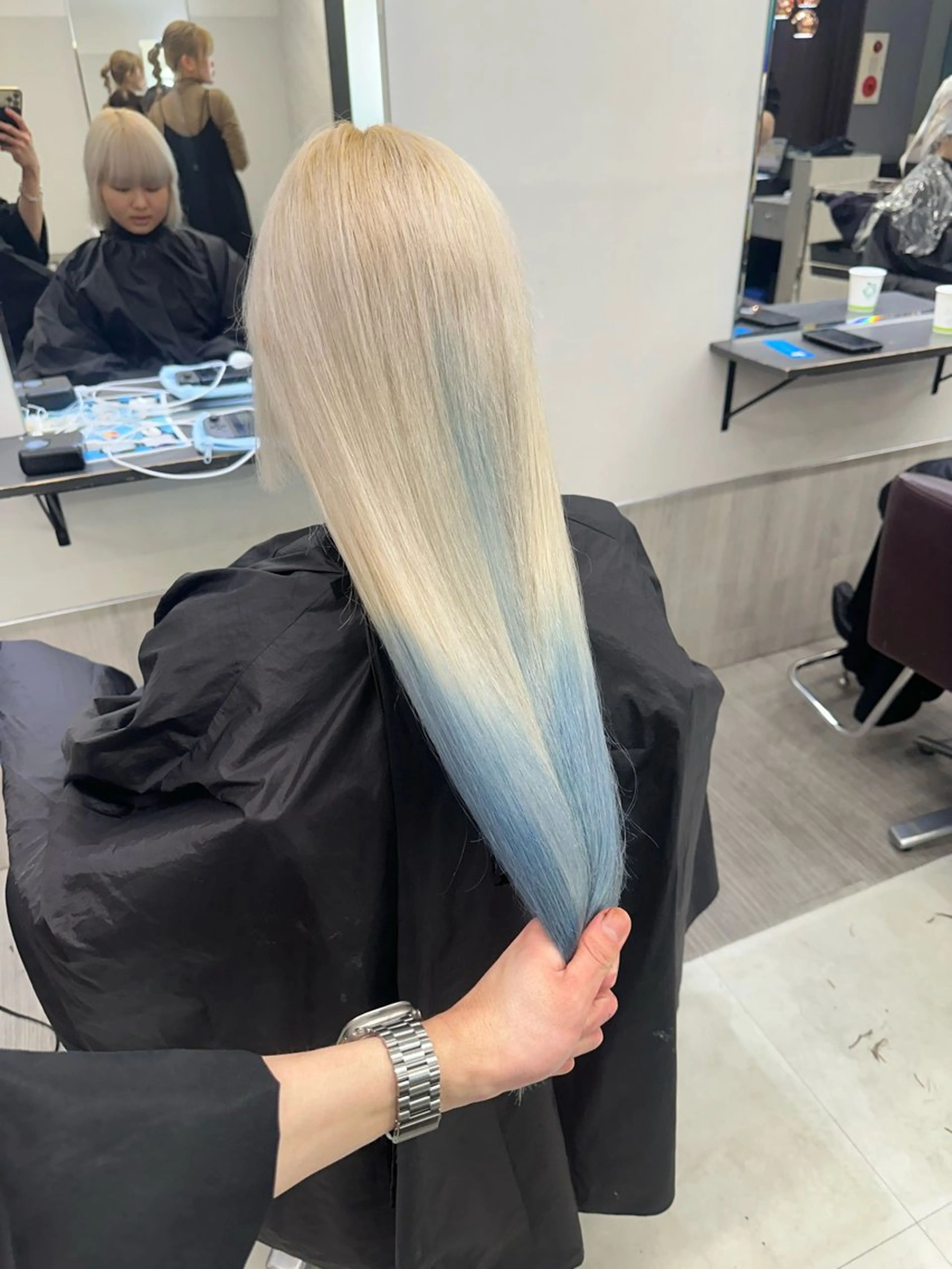 ミディアム カラー ヘアカラー トリートメント JILL/鶴岡 和幸/天神のヘアスタイル