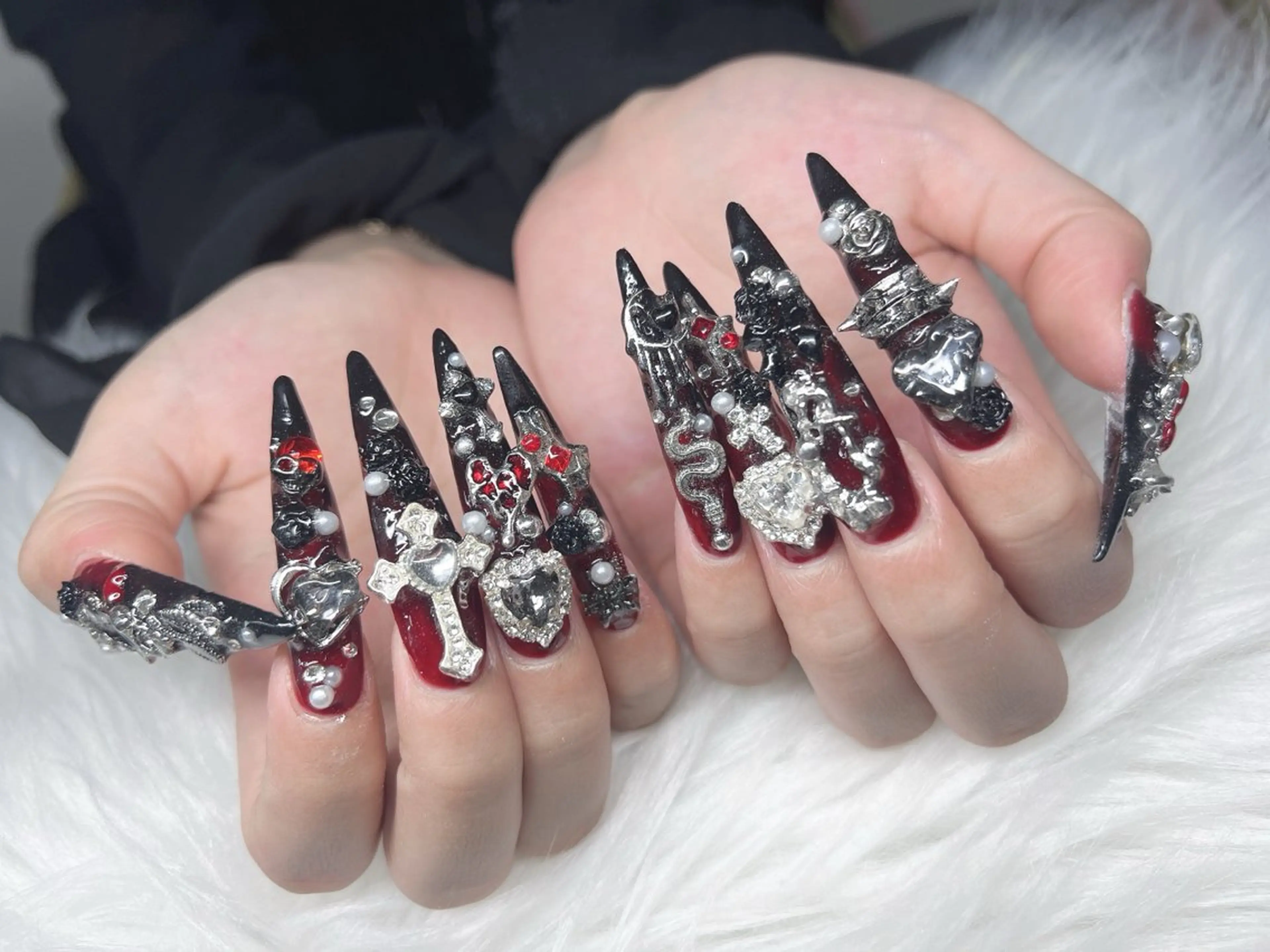 ネイル ハンドネイル Lee Nails チップ長さだし専門店のネイルデザイン