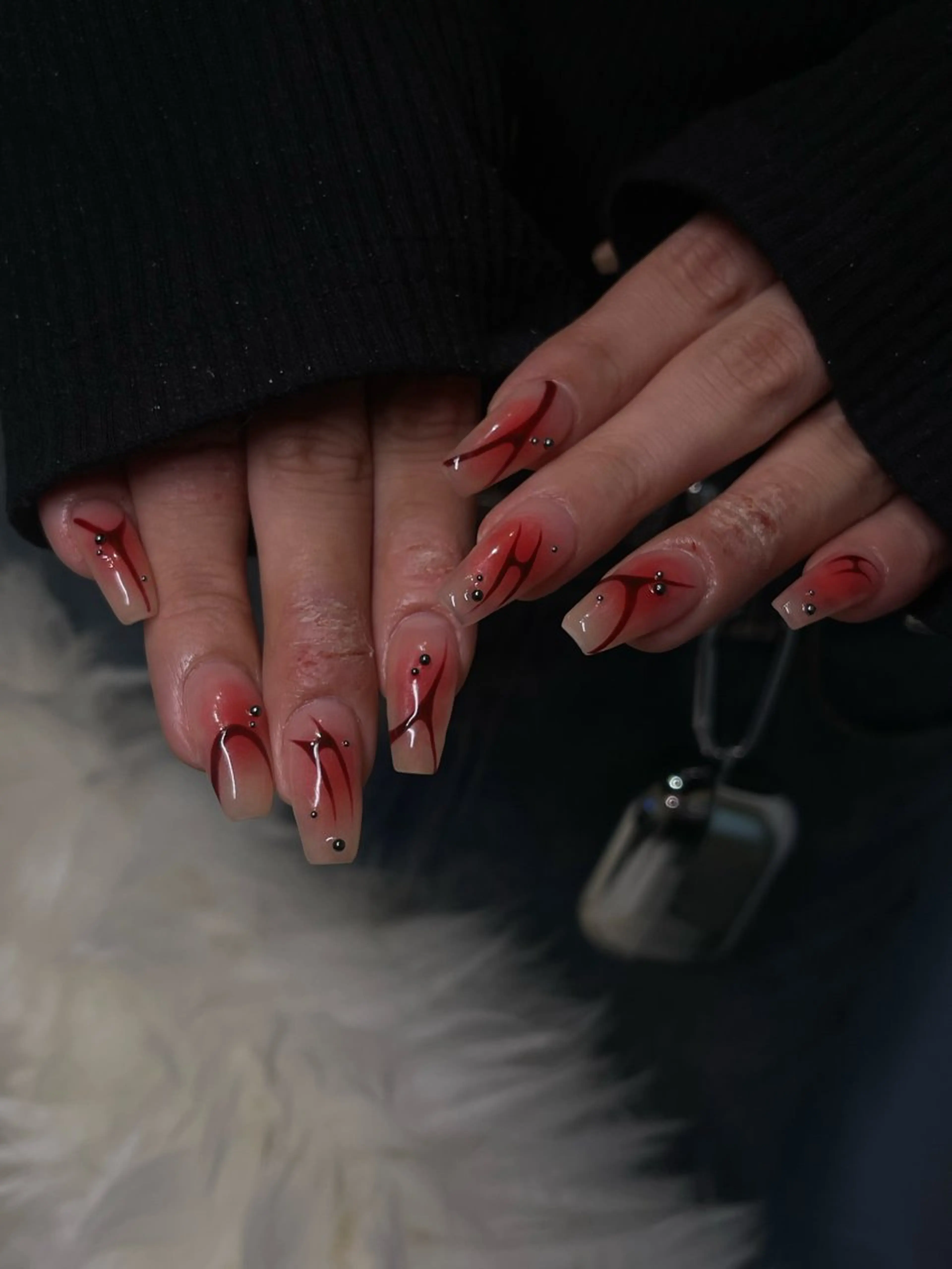 ネイル 8113 海外/y2k/韓国のネイルデザイン